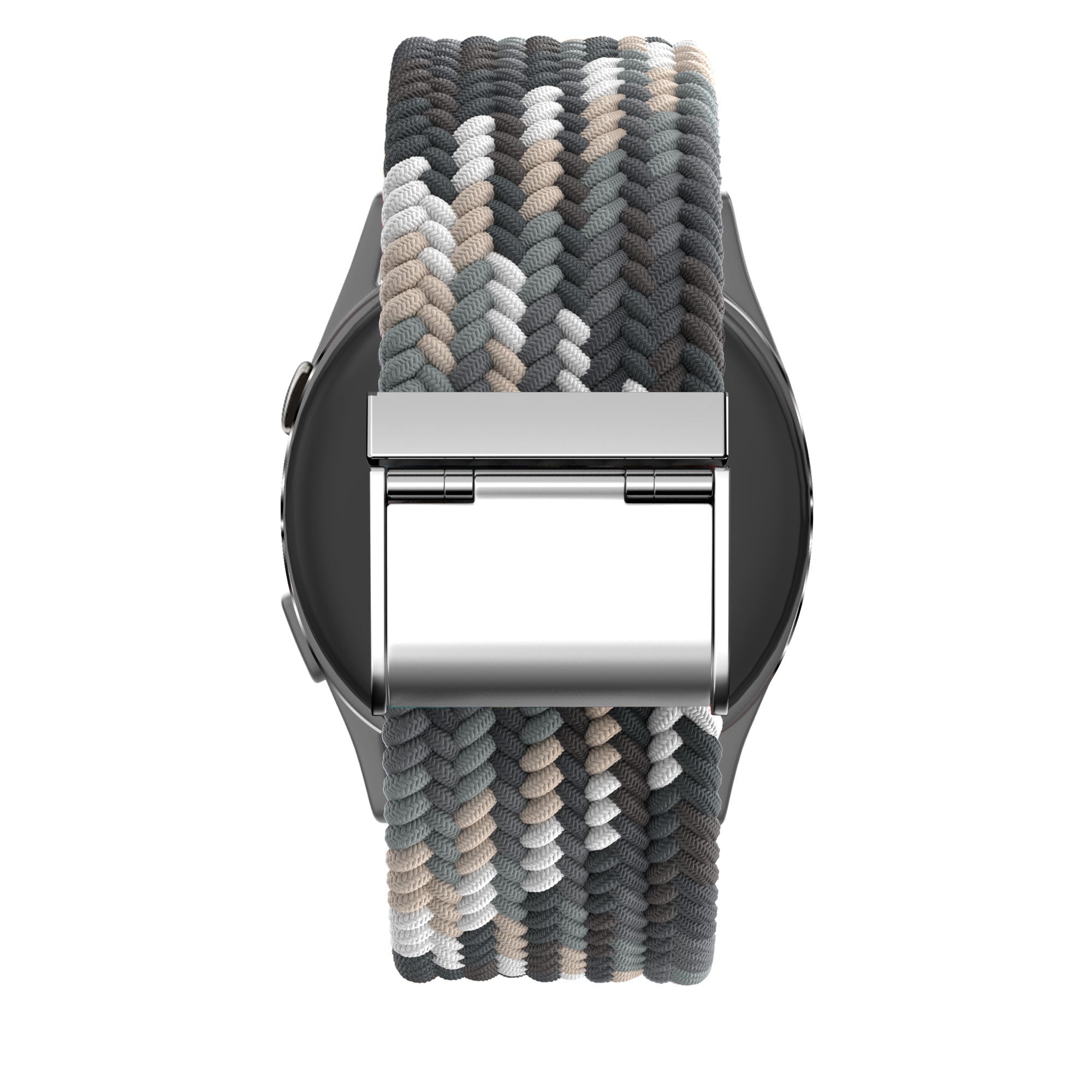 Bandz Bracelet nylon tissé Garmin Approach J1 (noir mandala)