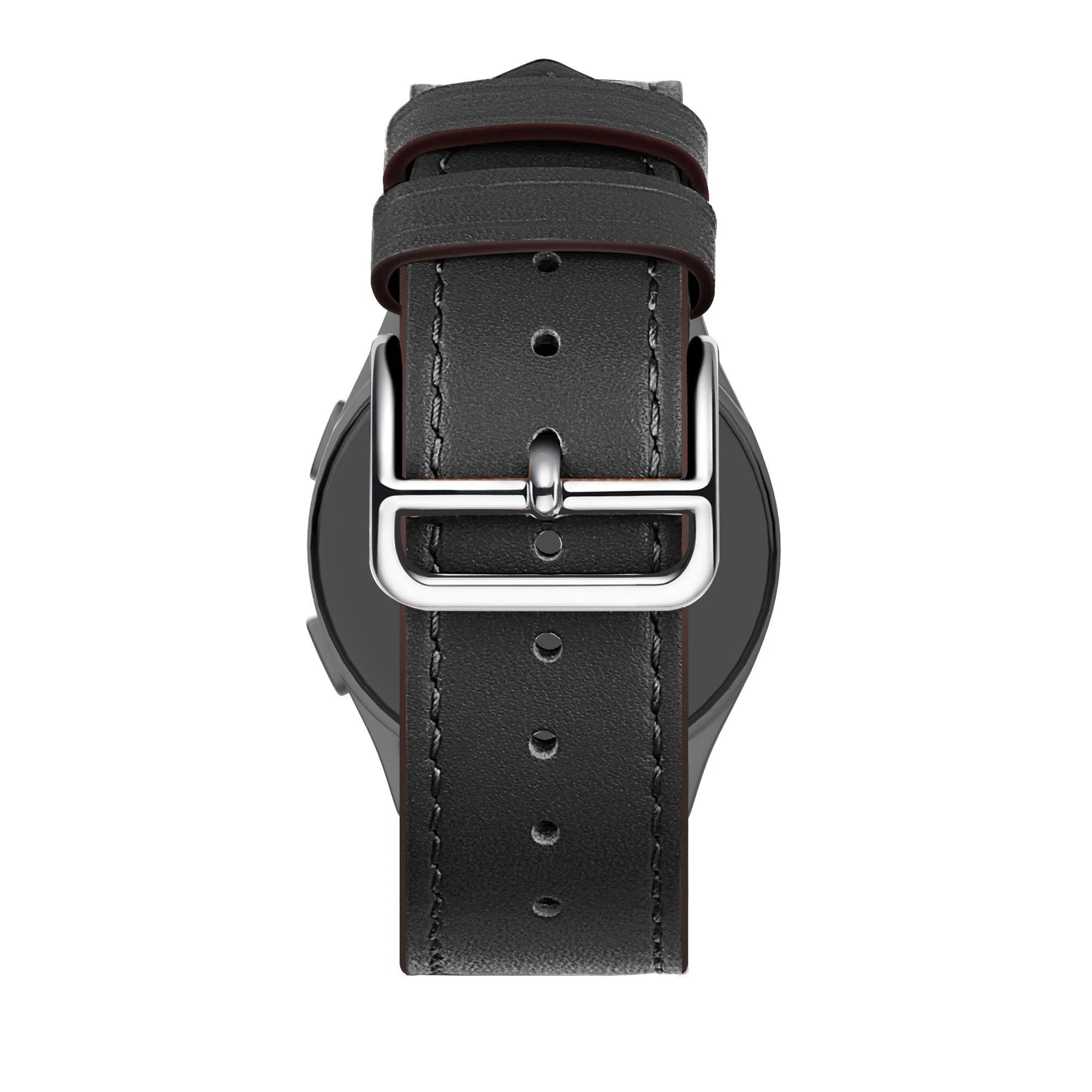 Bandz Bracelet cuir 'Deluxe' Amazfit Cheetah (Pro) (noir)