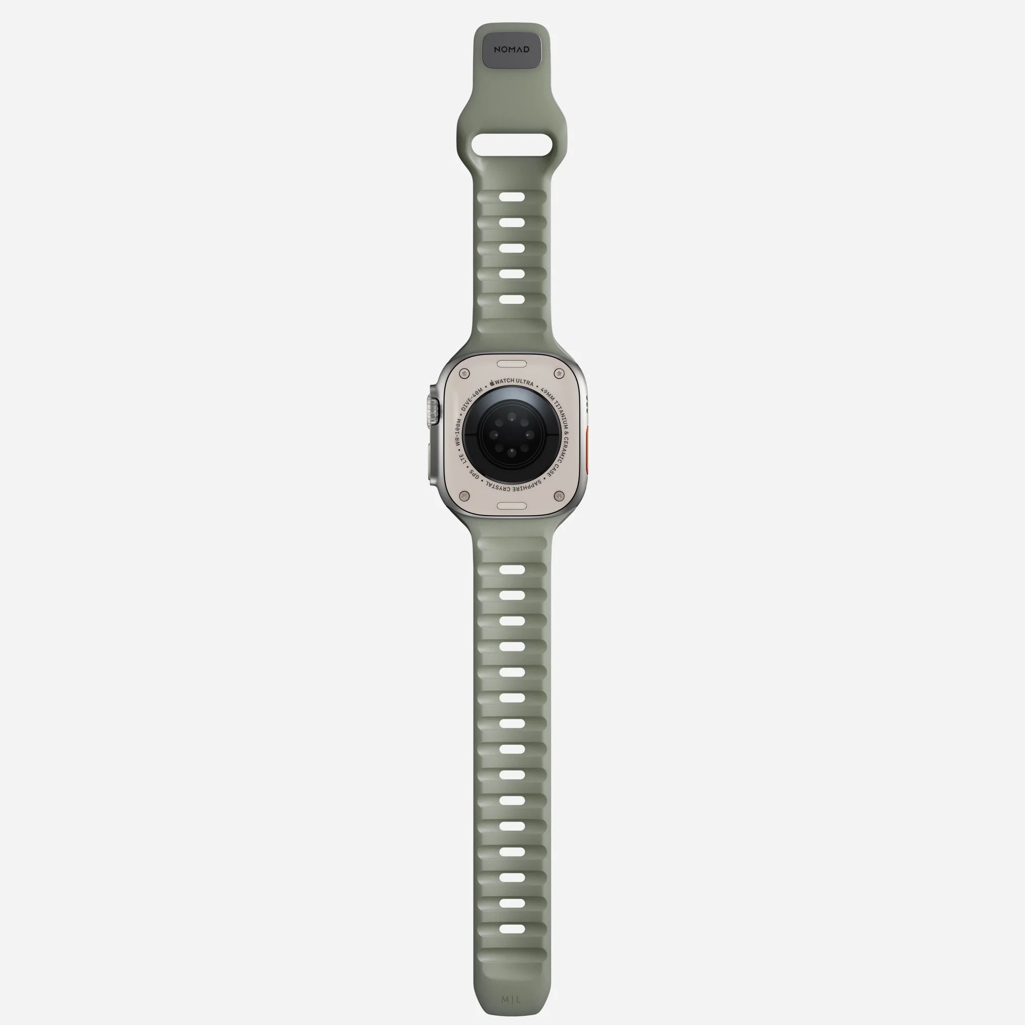 Nomad Bracelet silicone sport Apple Watch (Roche côtière)