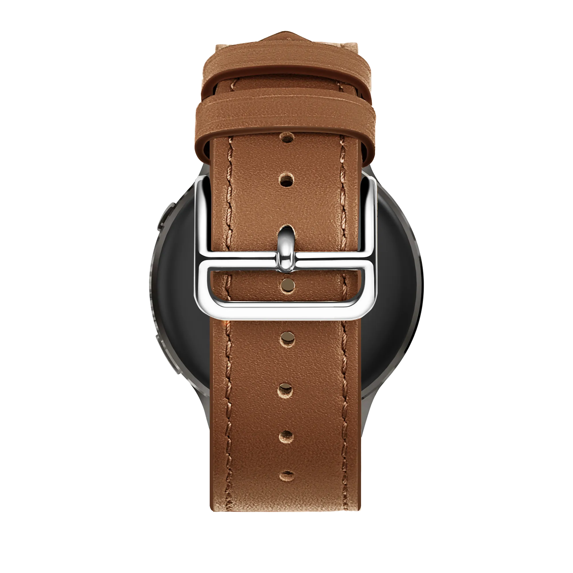 Bandz Bracelet cuir 'Deluxe' Garmin Forerunner 265s (marron)