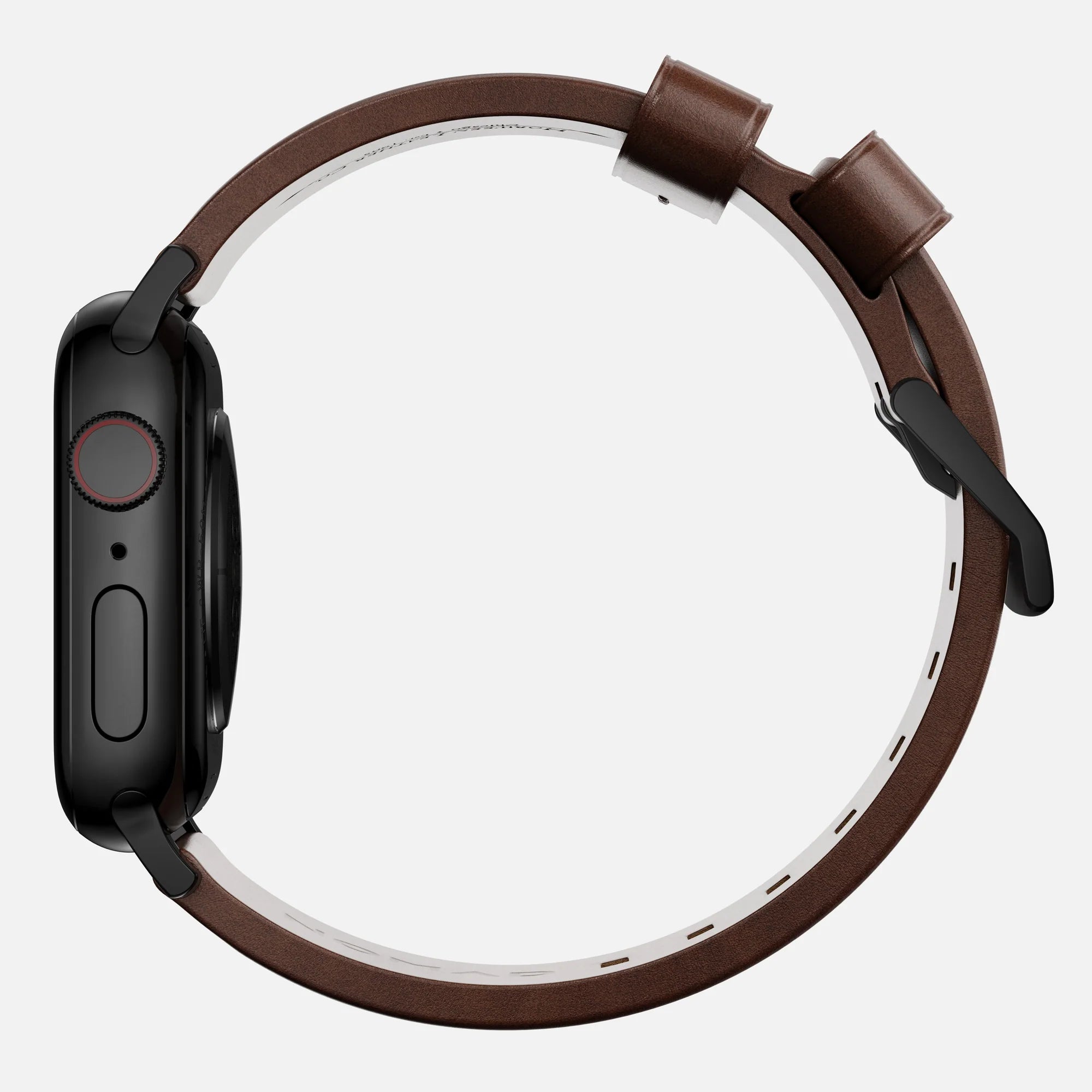 Nomad Bracelet cuir moderna Apple Watch (marron/noir)