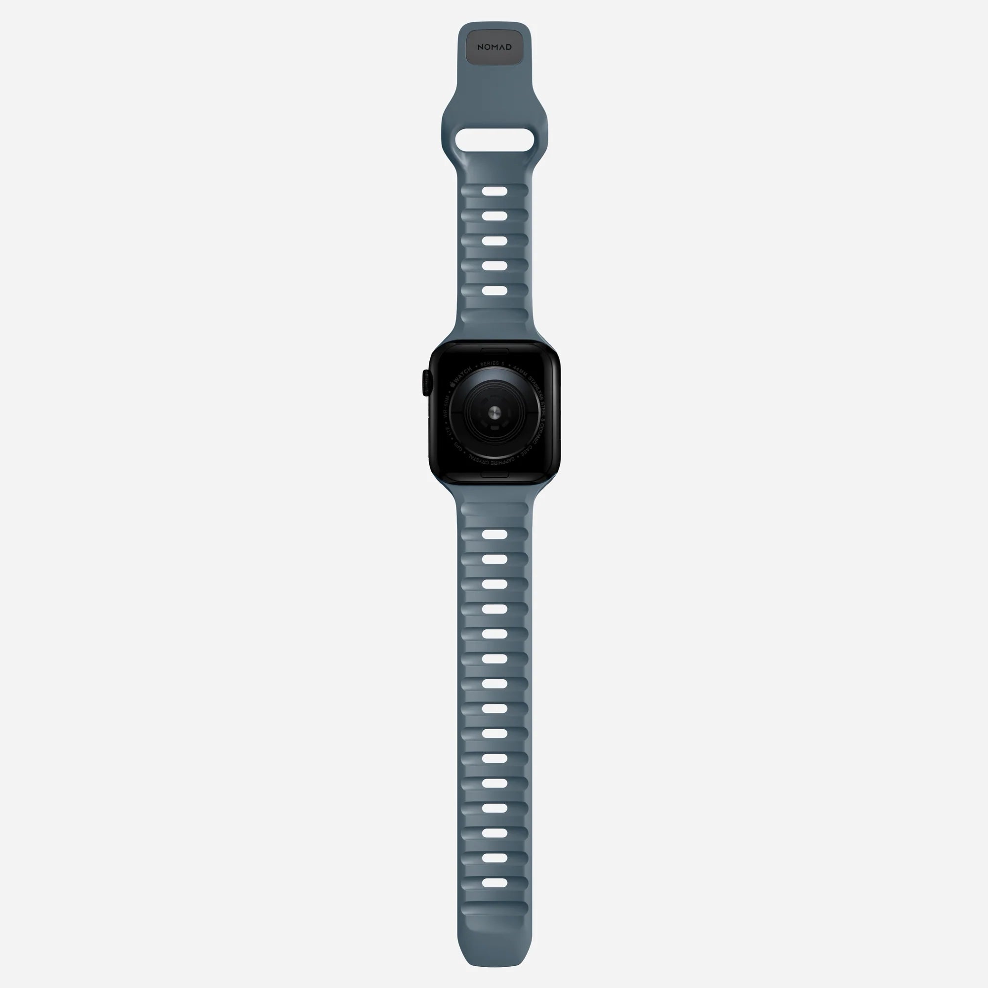 Nomad Bracelet silicone sport Apple Watch (bleu marine)
