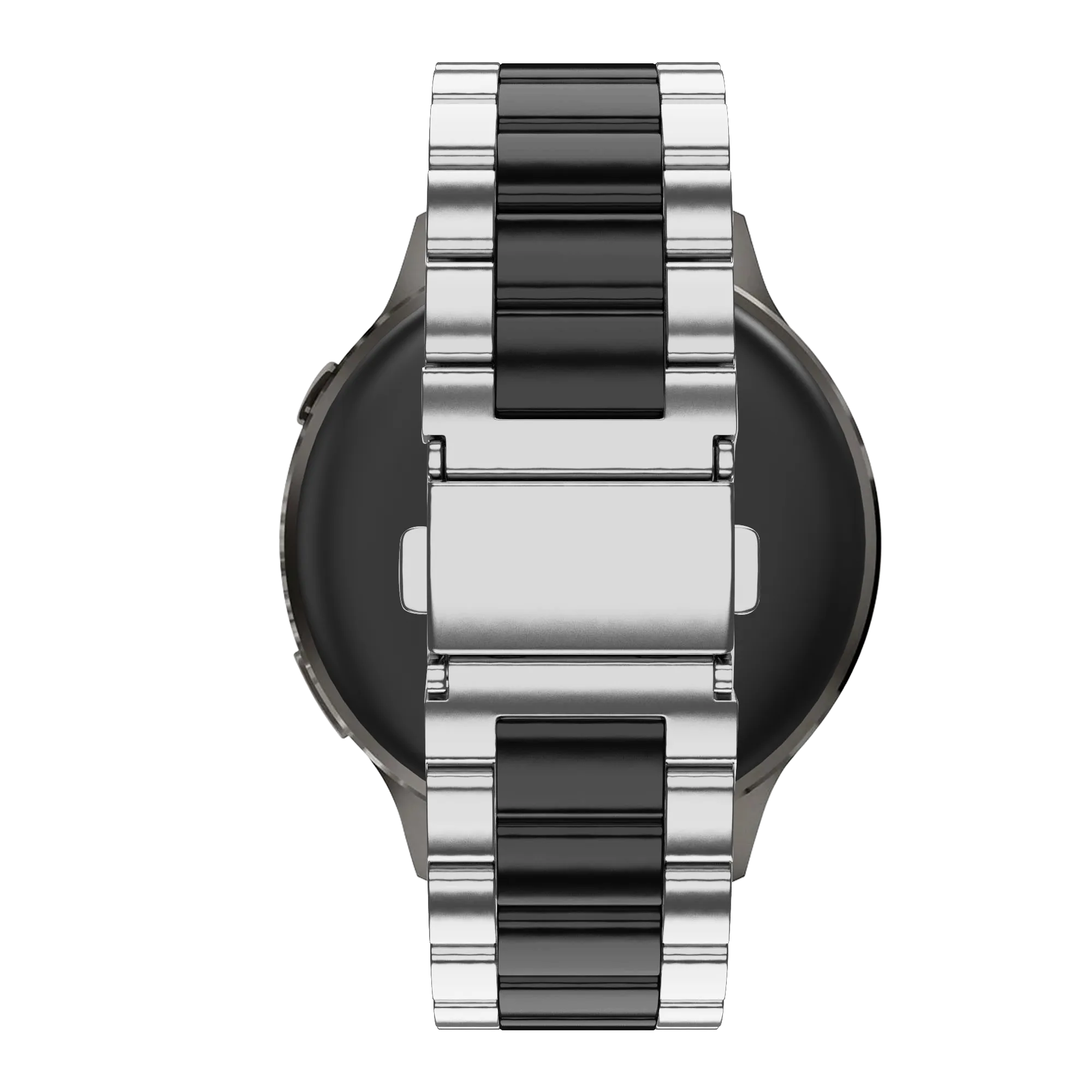 Bandz Bracelet acier 'Classic' Garmin Bounce 2 (argent/noir)