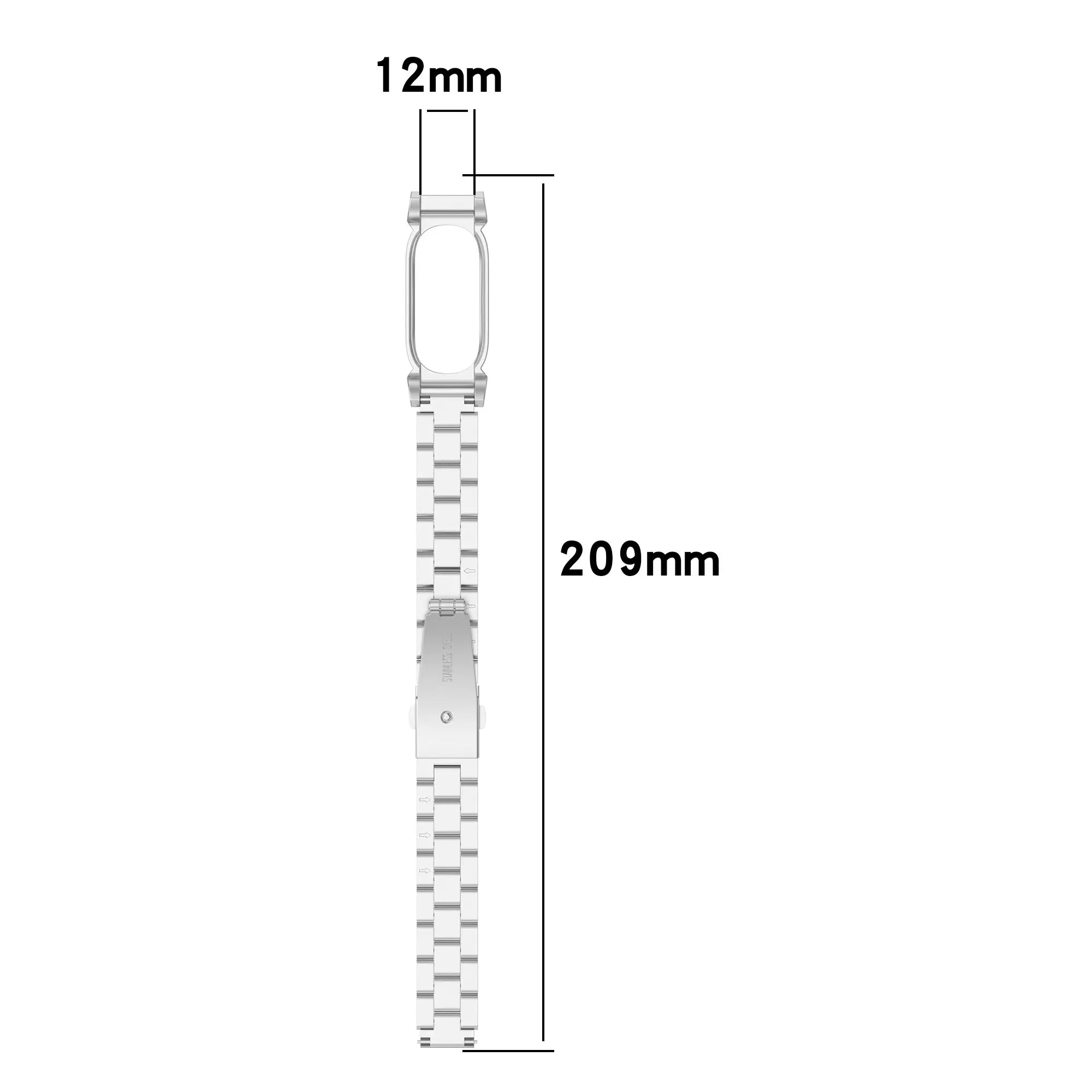 Bracelet acier Fitbit Air (or rose)