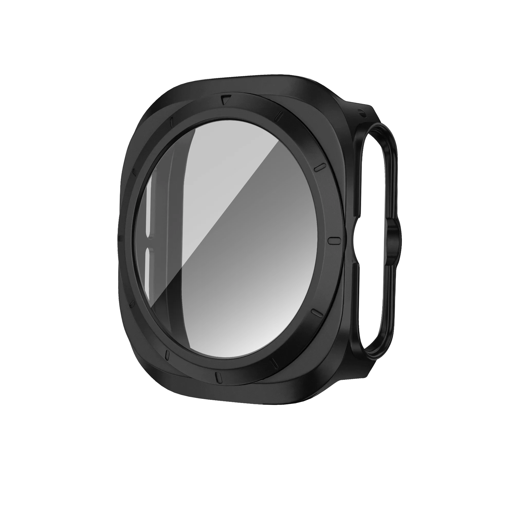 Bandz Coque PC avec verre Samsung Galaxy Watch Ultra (noir)