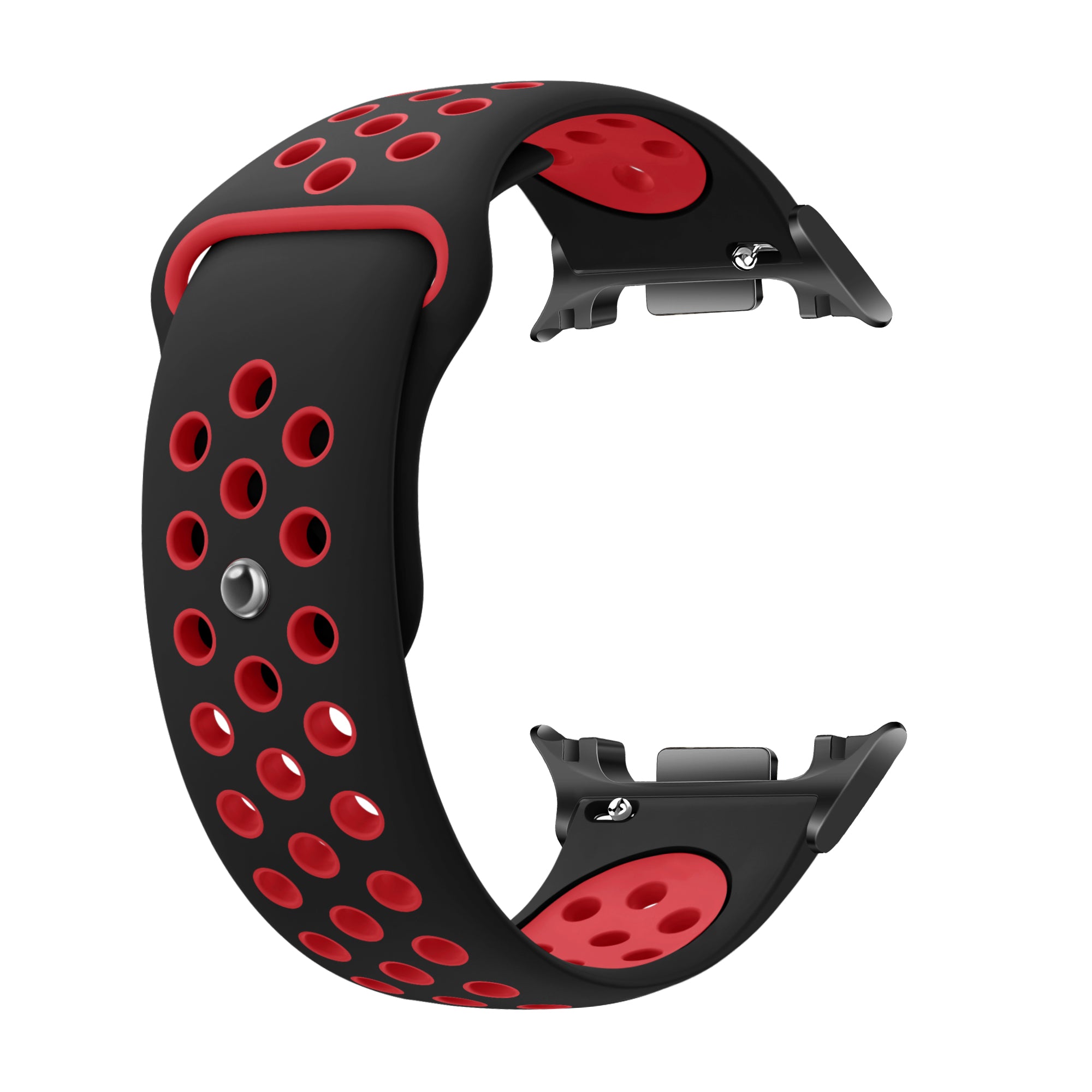 Bracelet sport Samsung Galaxy Watch 9 - 40mm (noir/rouge)