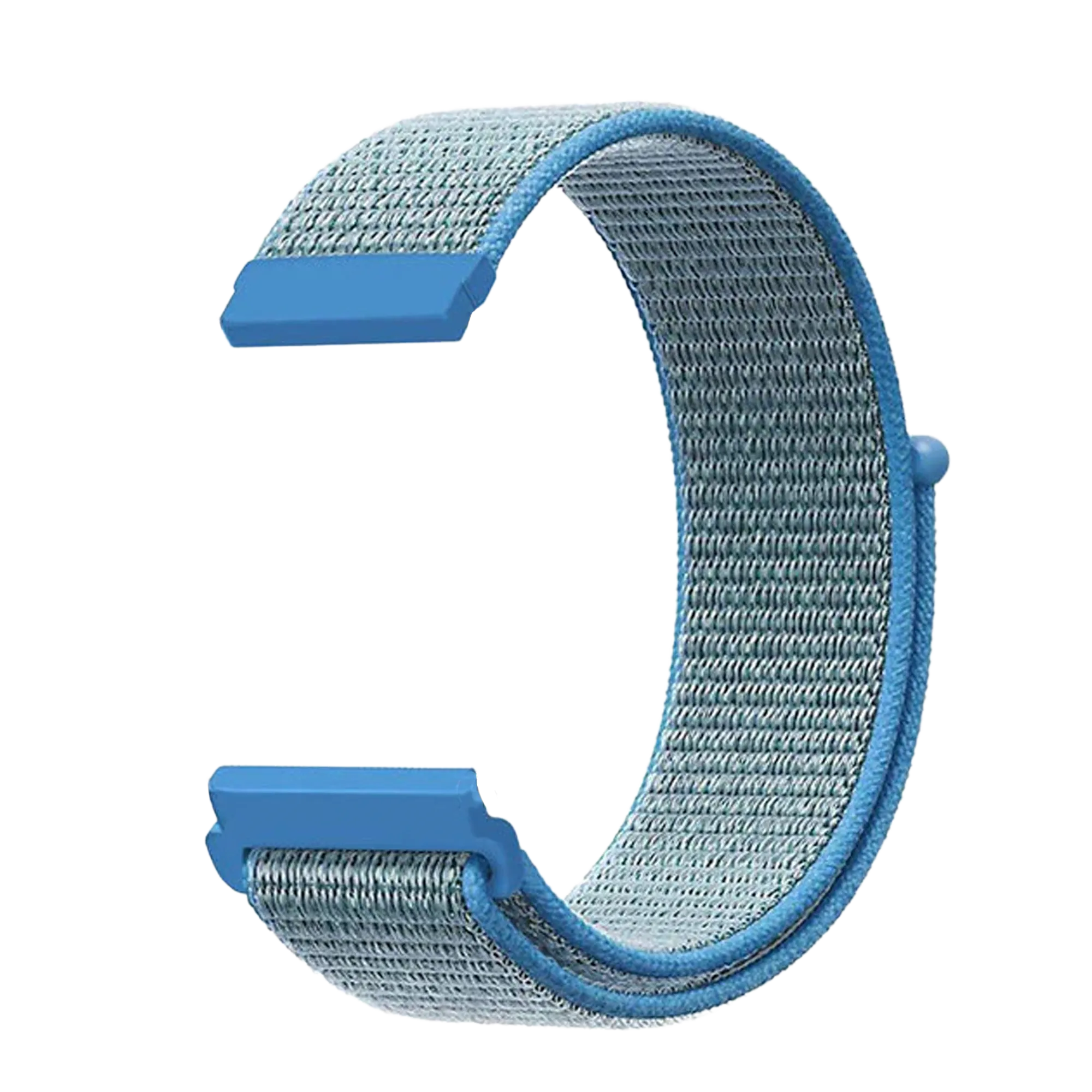 Bracelet nylon Fitbit Versa 3 (bleu clair)