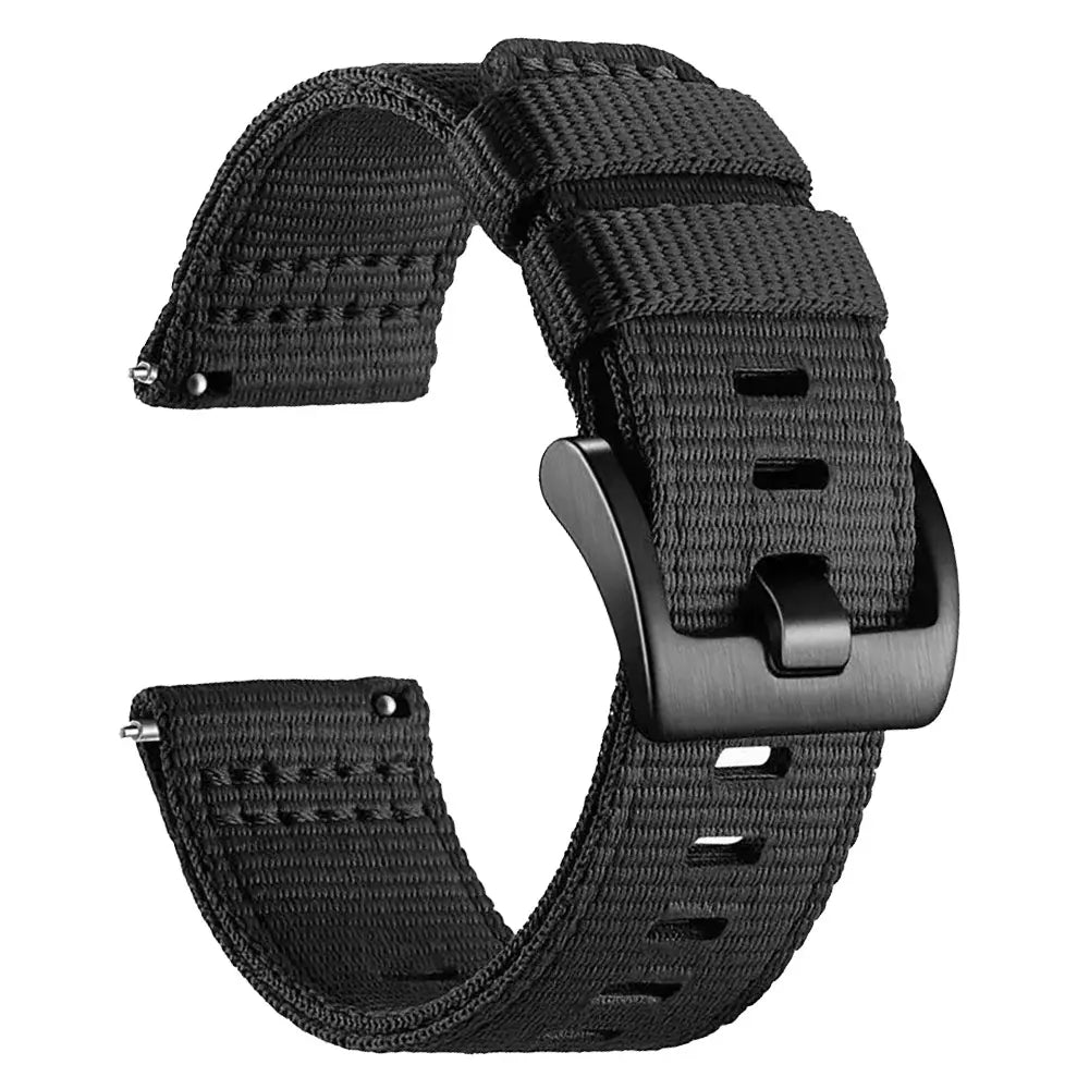 Bracelet nylon à boucle Coros Apex 4 - 46mm (noir)