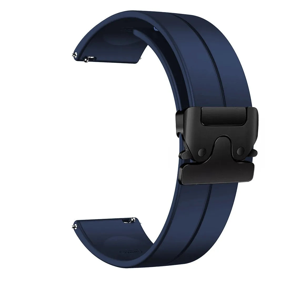 Bracelet silicone Amazfit Active avec boucle P (bleu foncé)