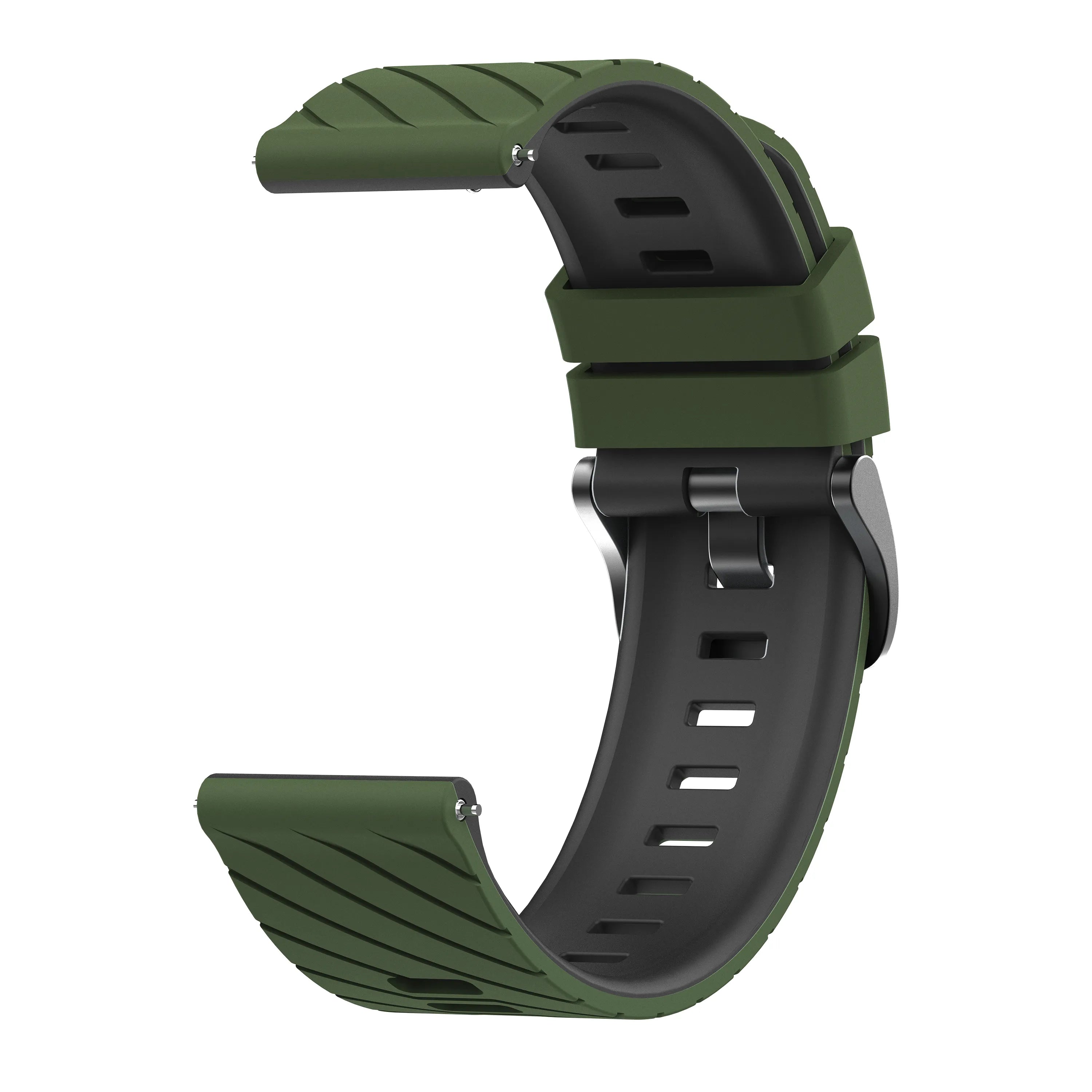 Bracelet sport tissé Huawei Watch GT 5 - 46mm (vert/noir)