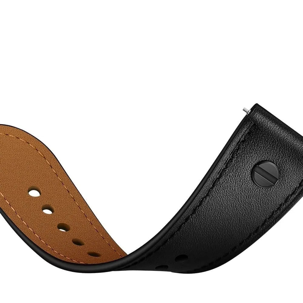 Bracelet cuir avec vis Suunto Vertical 2 (noir)
