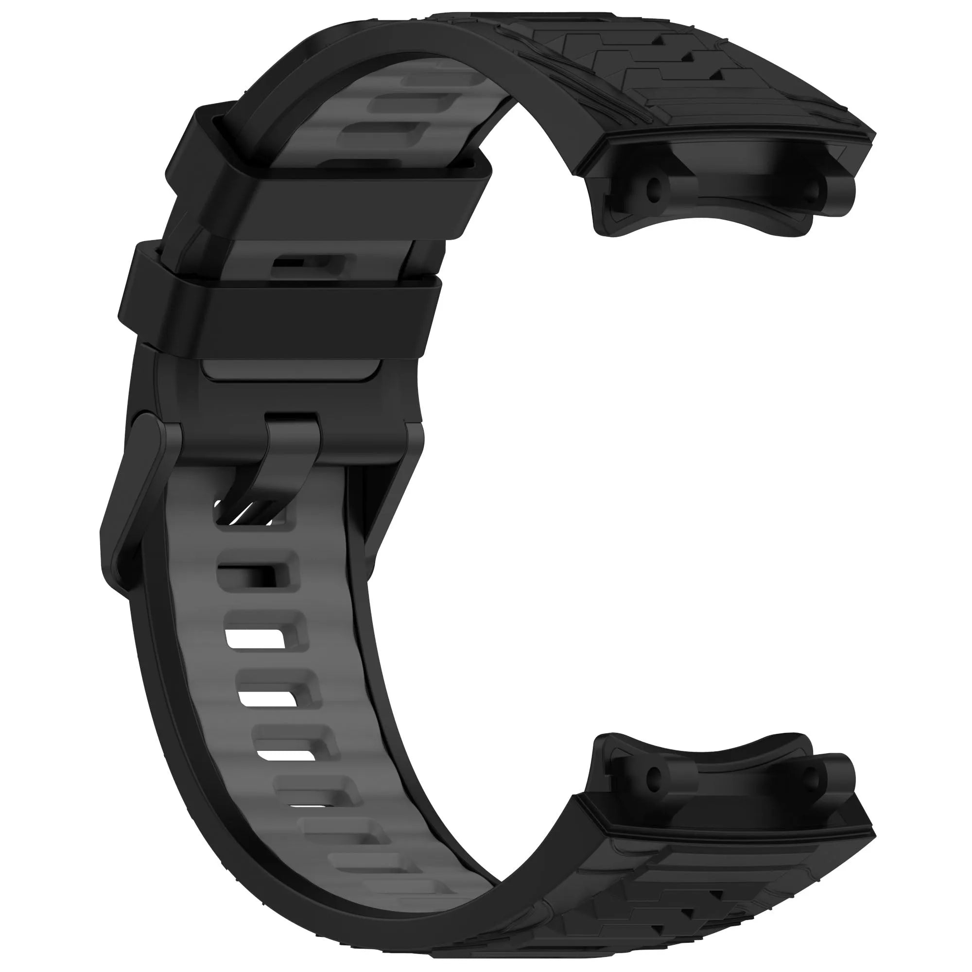 Bracelet silicone sport Amazfit T-Rex 3 (noir/grijs)