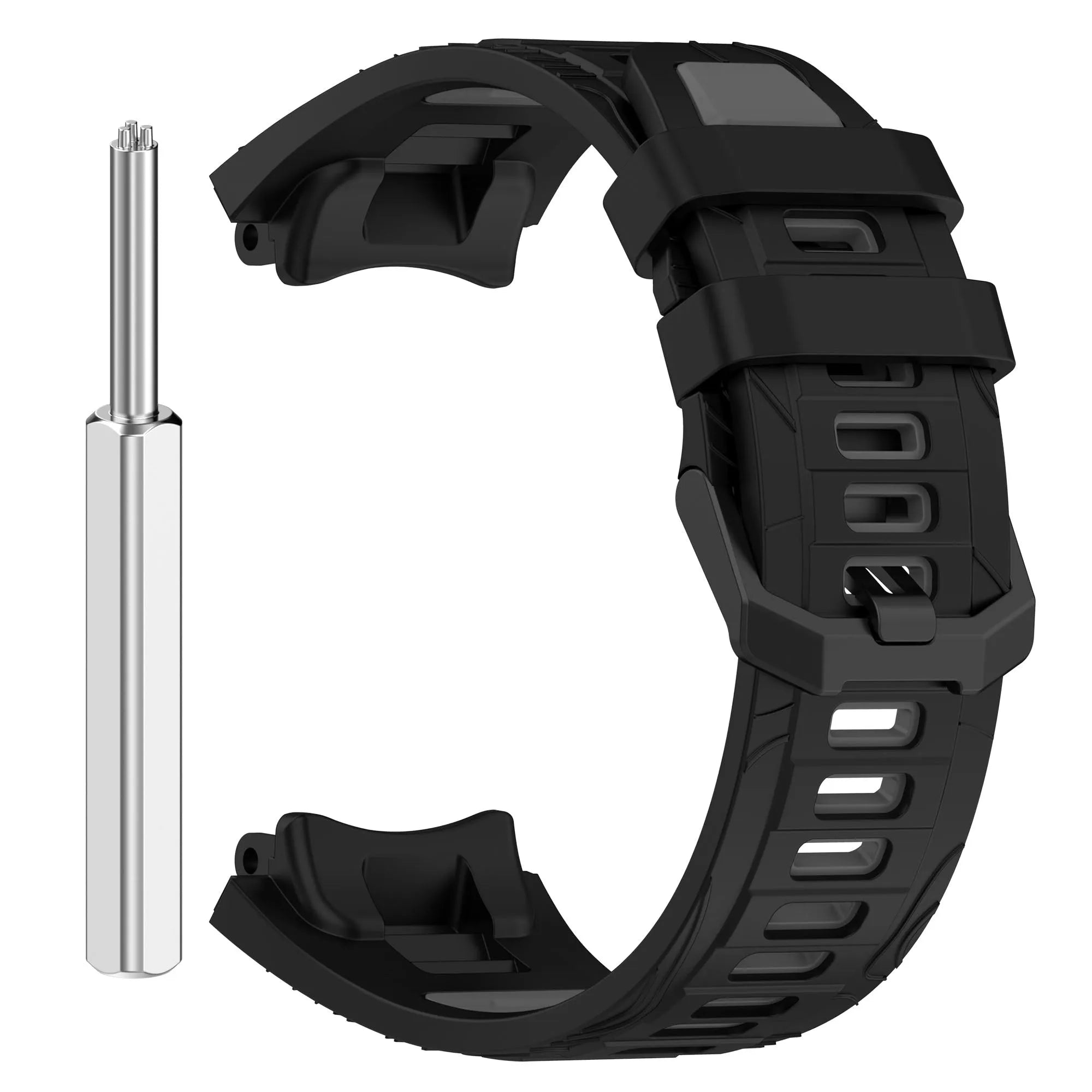 Bracelet silicone sport Amazfit T-Rex 3 (noir/grijs)