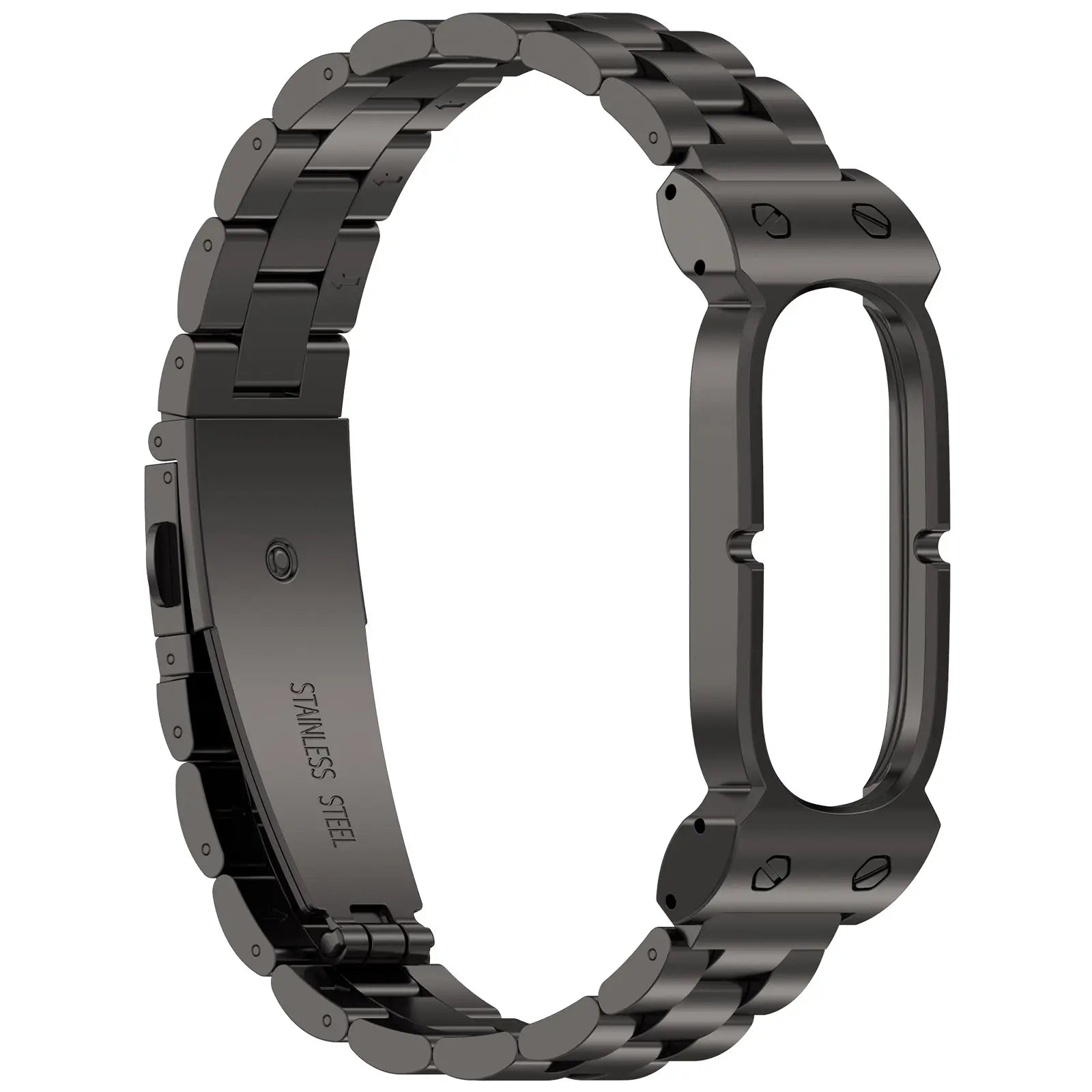 Bracelet acier Fitbit Air (noir)