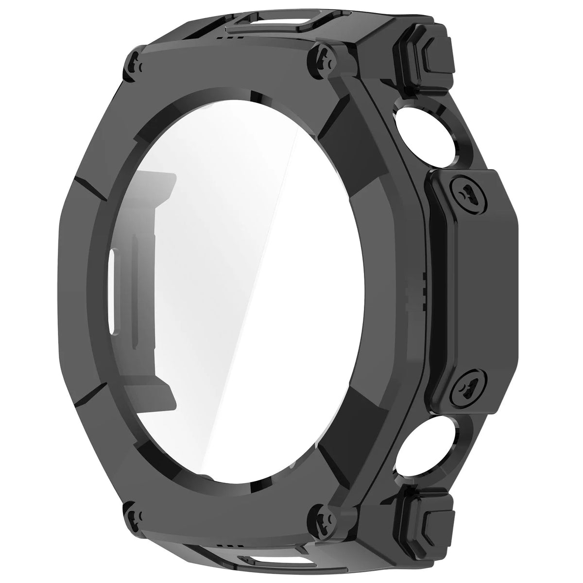 Coque PC en verre Amazfit T-Rex Ultra 2 (noir)