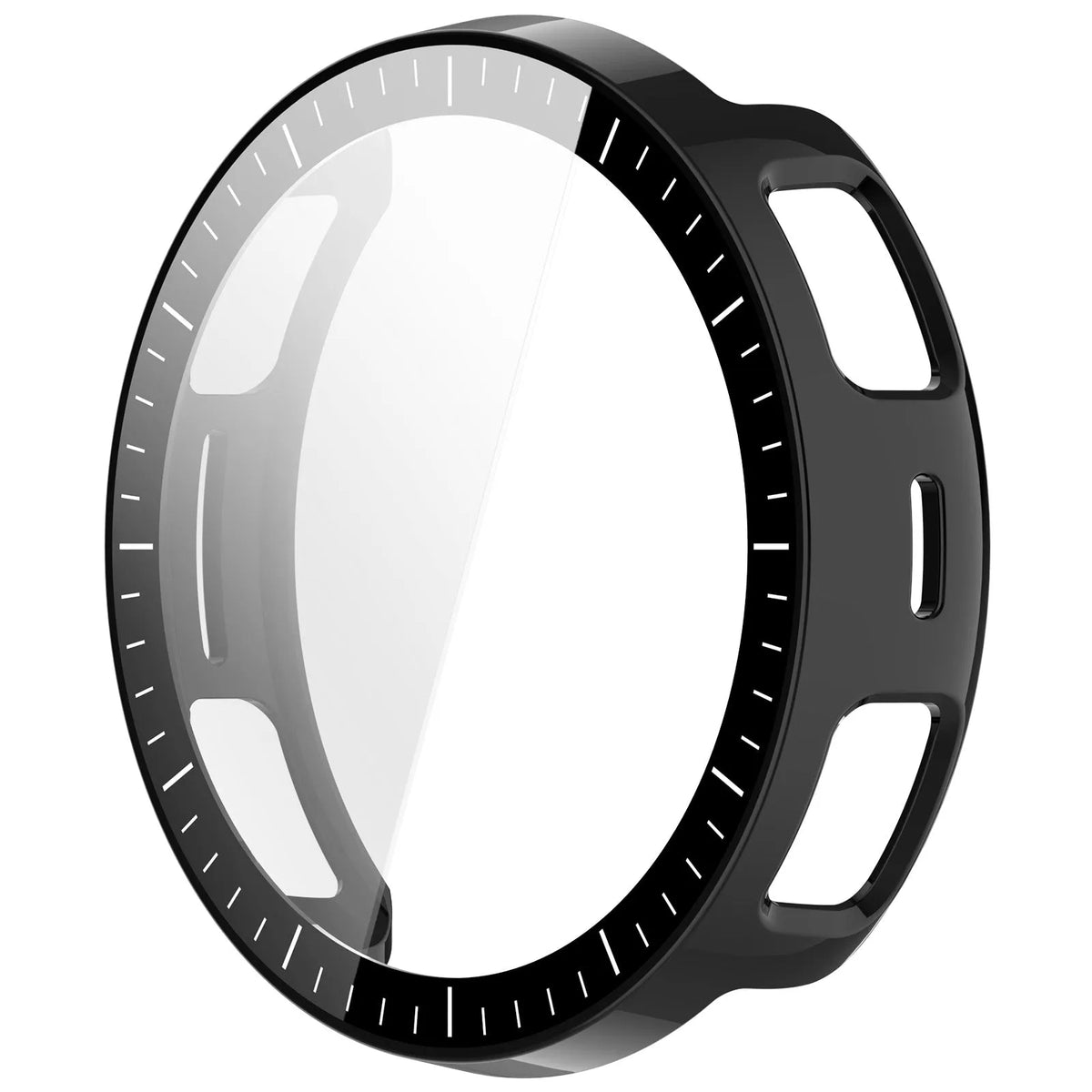 Coque PC en verre Amazfit Active 3 Premium (noir)