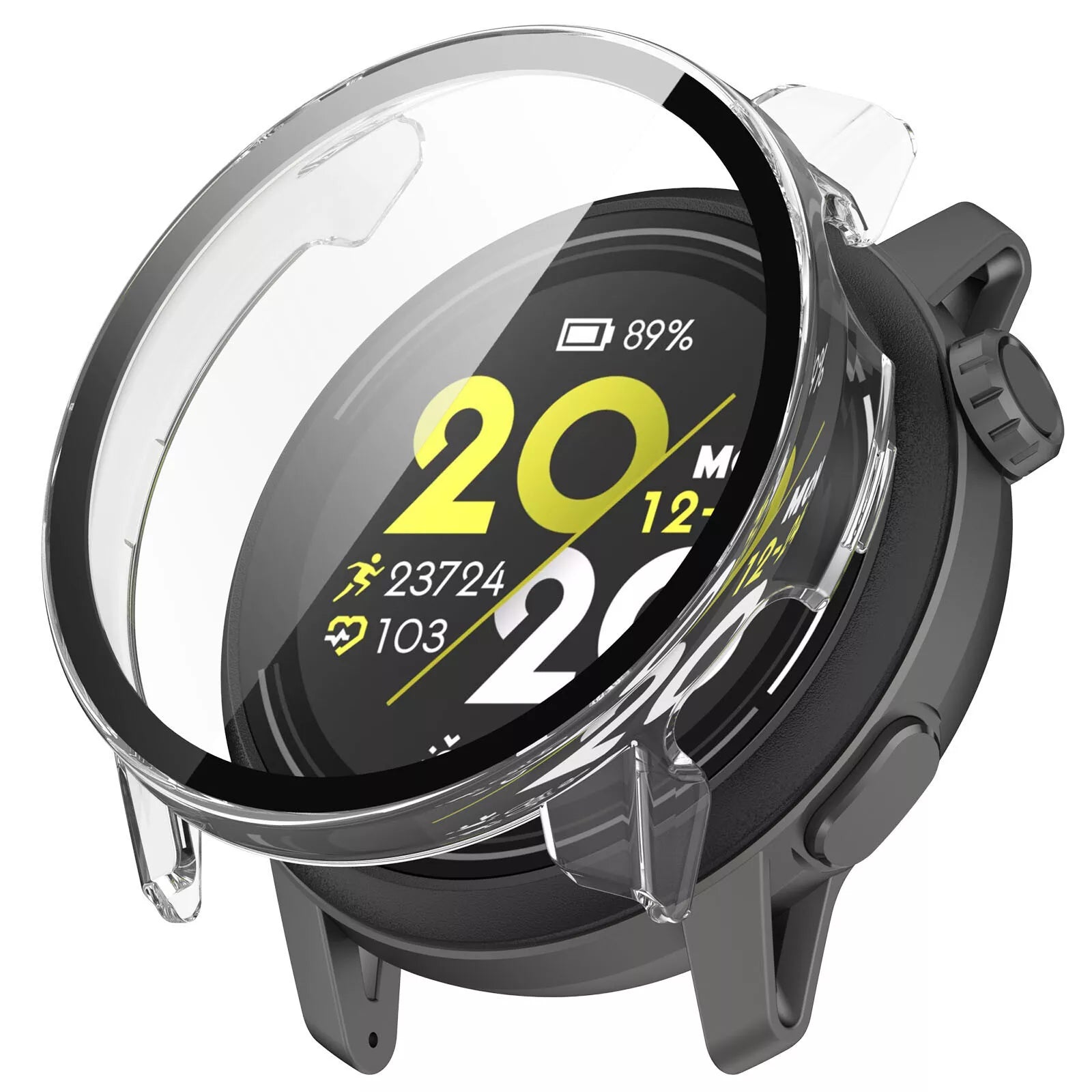 Coque rigide avec verre Coros Pace 3