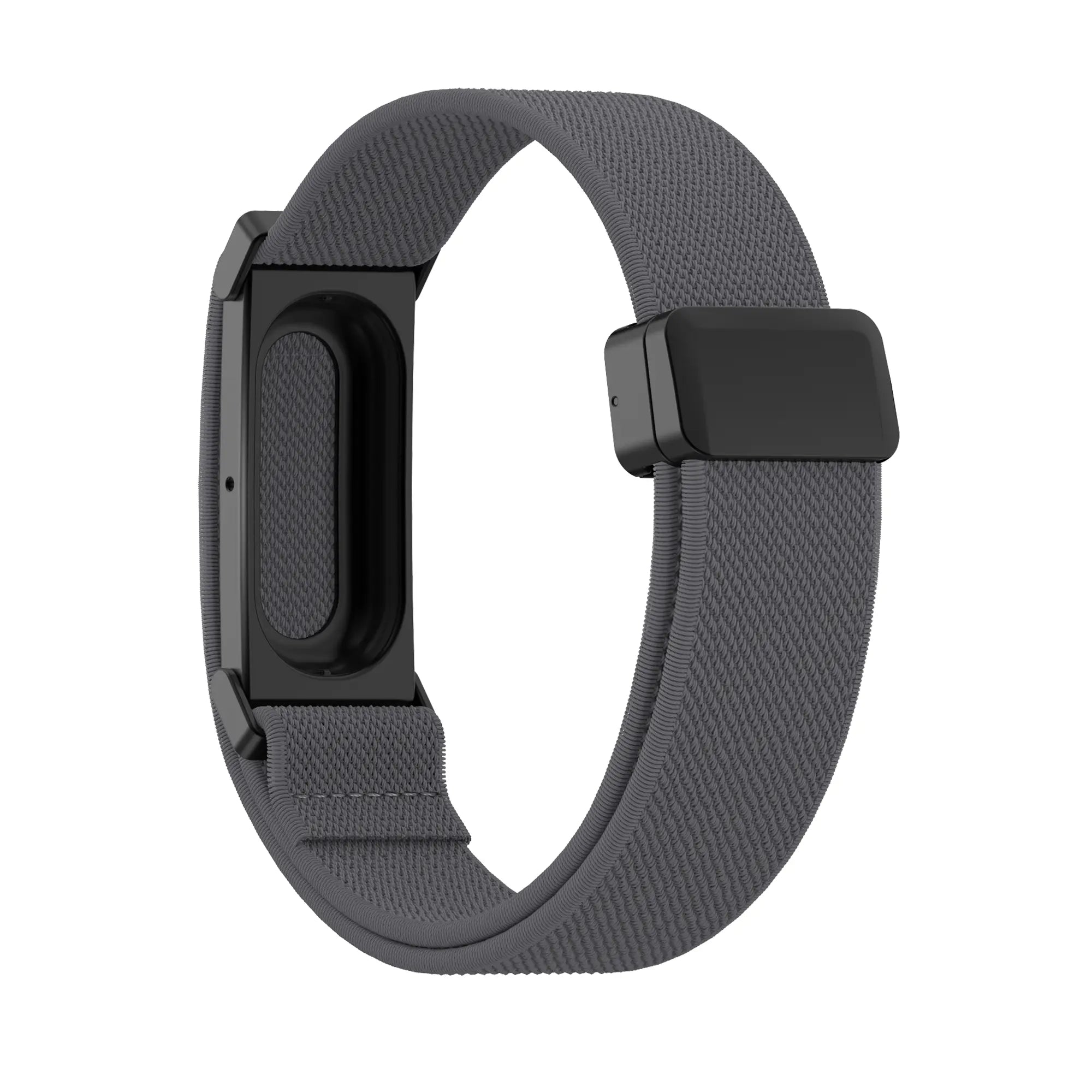 Bandz Bracelet nylon avec boucle-D Fitbit Air (gris foncé)
