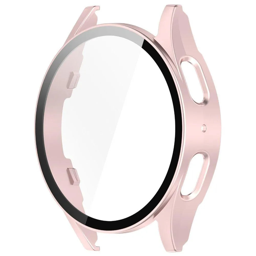 Coque rigide avec verre Samsung Galaxy Watch 7 40mm (rose clair)