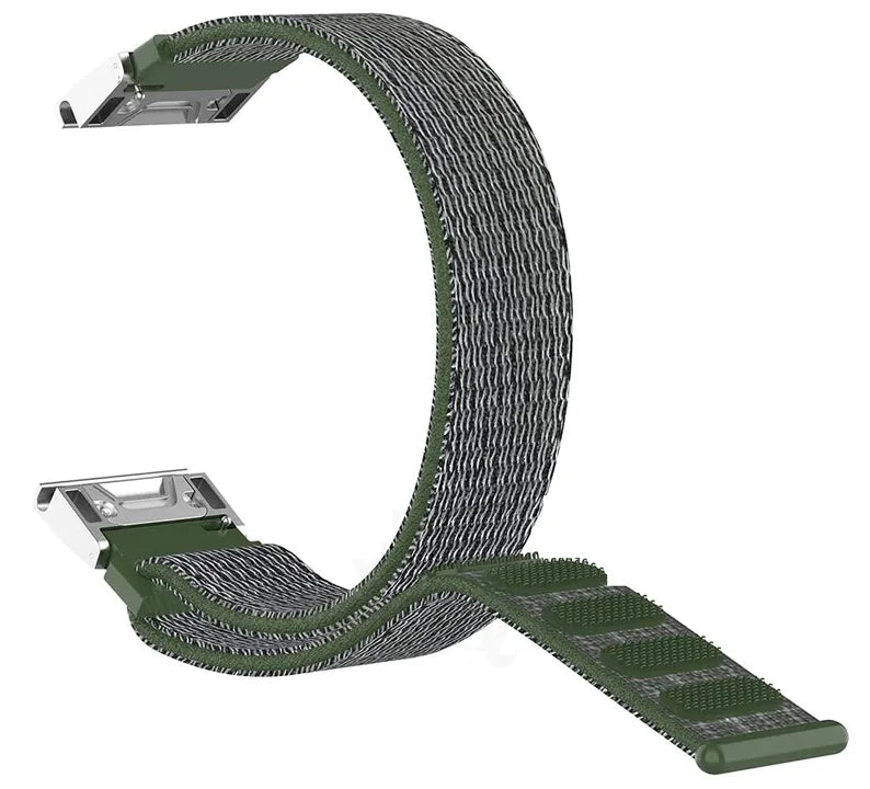 Bracelet nylon Garmin Quatix 8 - 47mm (vert)