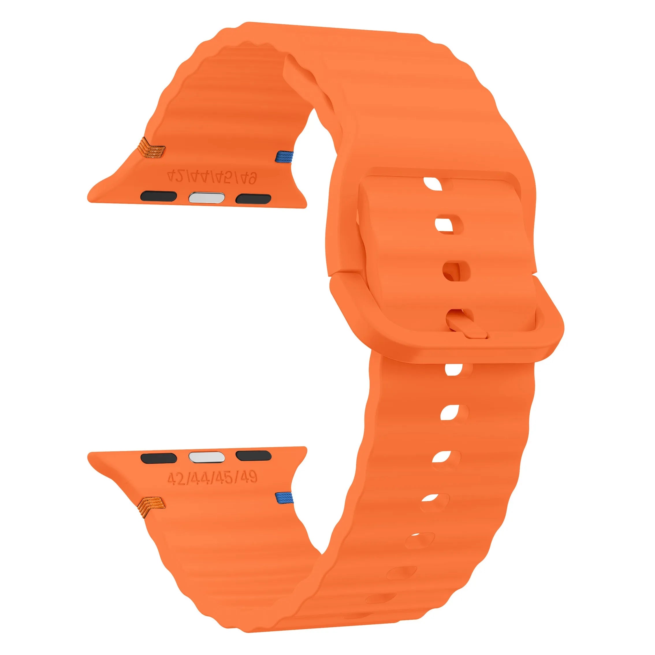 Bracelet Silicone Wave Apple Watch (orange)