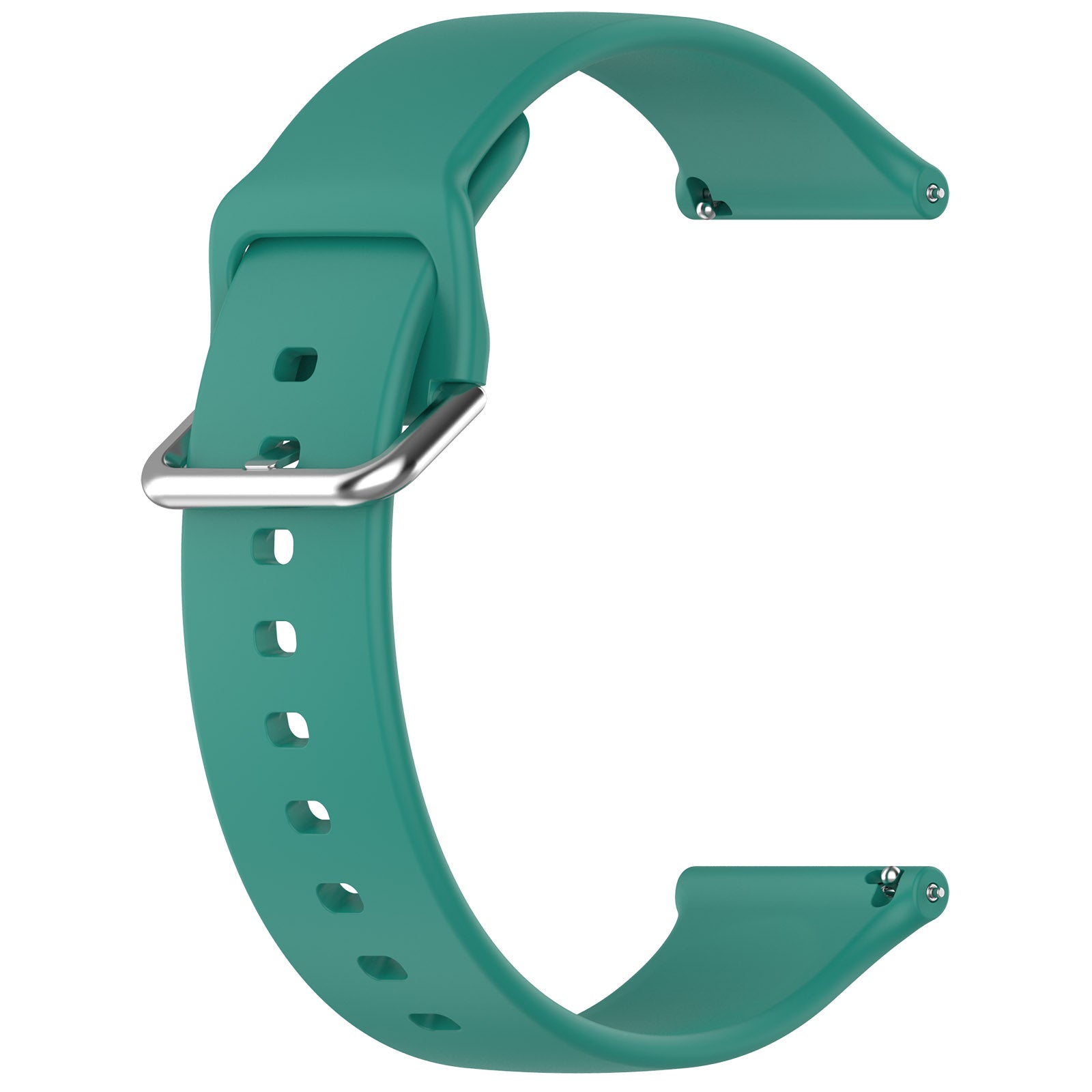 Nomad Bracelet silicone avec boucle Coros (vert sapin)