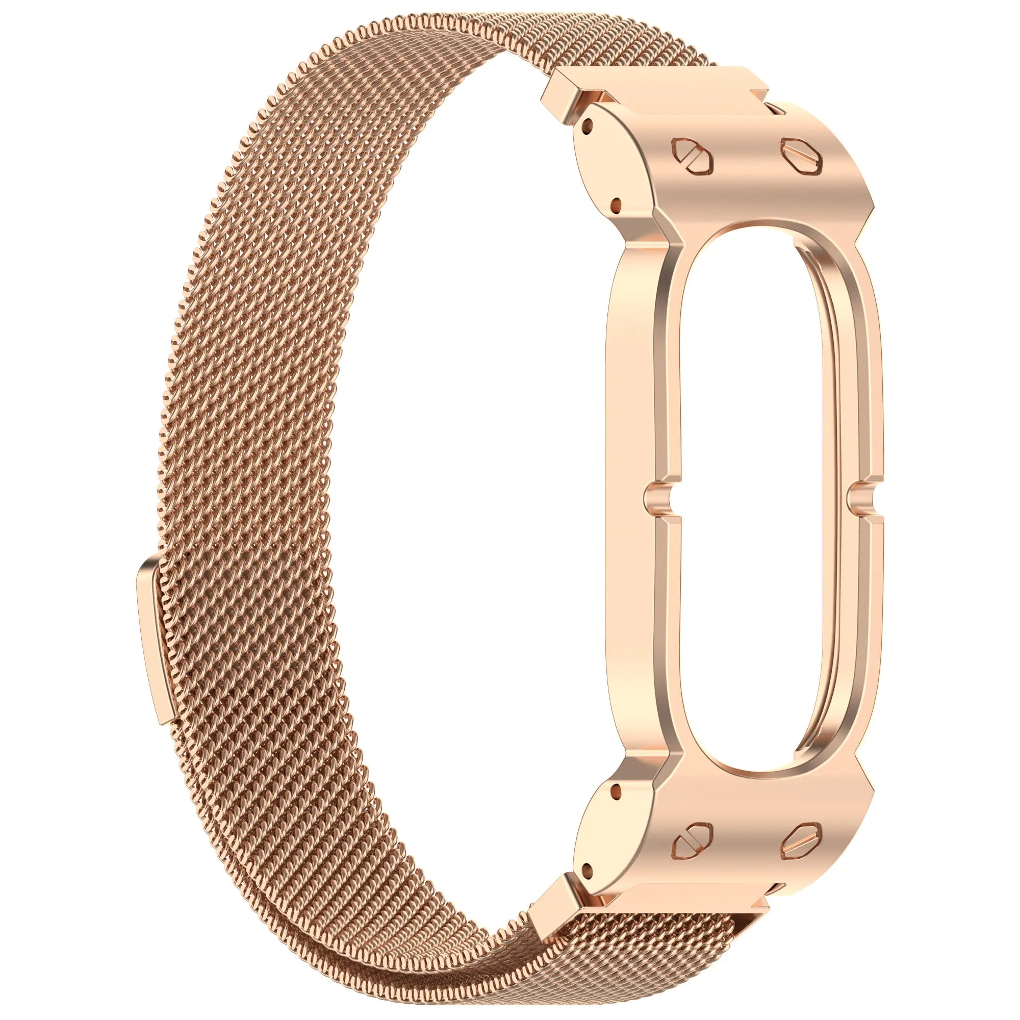 Bracelet milanais Fitbit Air (or rose)