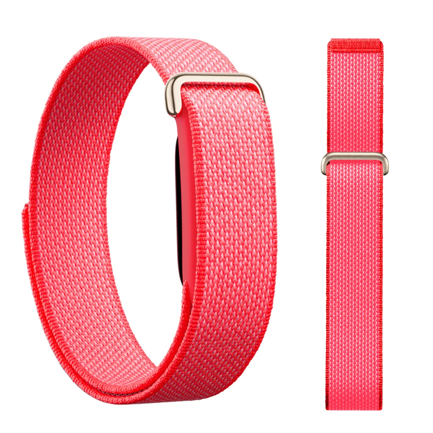 Bracelet nylon classique Fitbit Air (rose rouge)