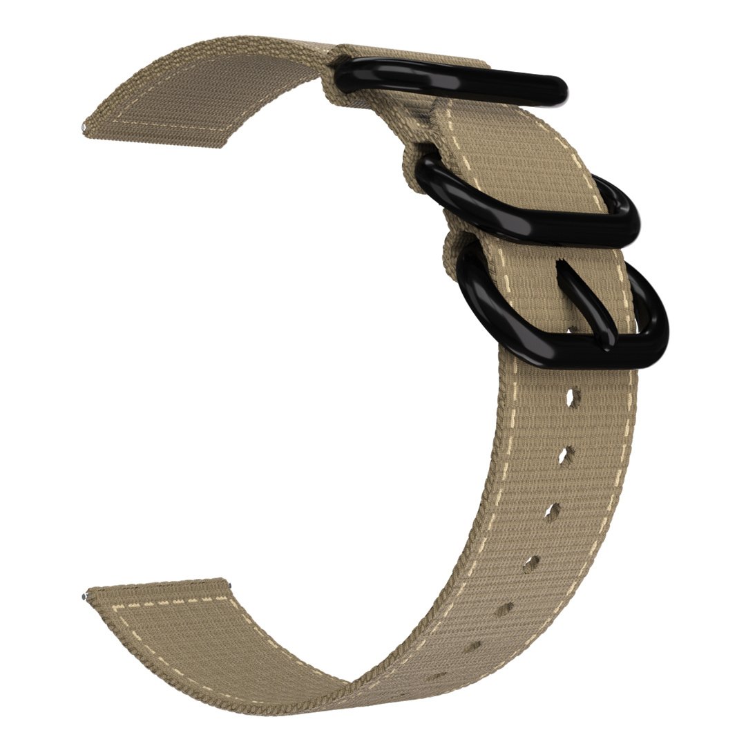 Bracelet nylon avec boucle Samsung Galaxy Watch 4 - 40mm (kaki)