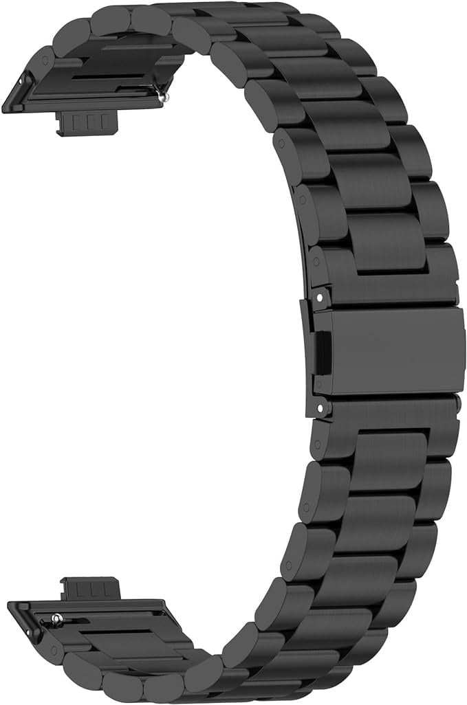 Bracelet acier Huawei Watch Fit 4 Pro (noir)