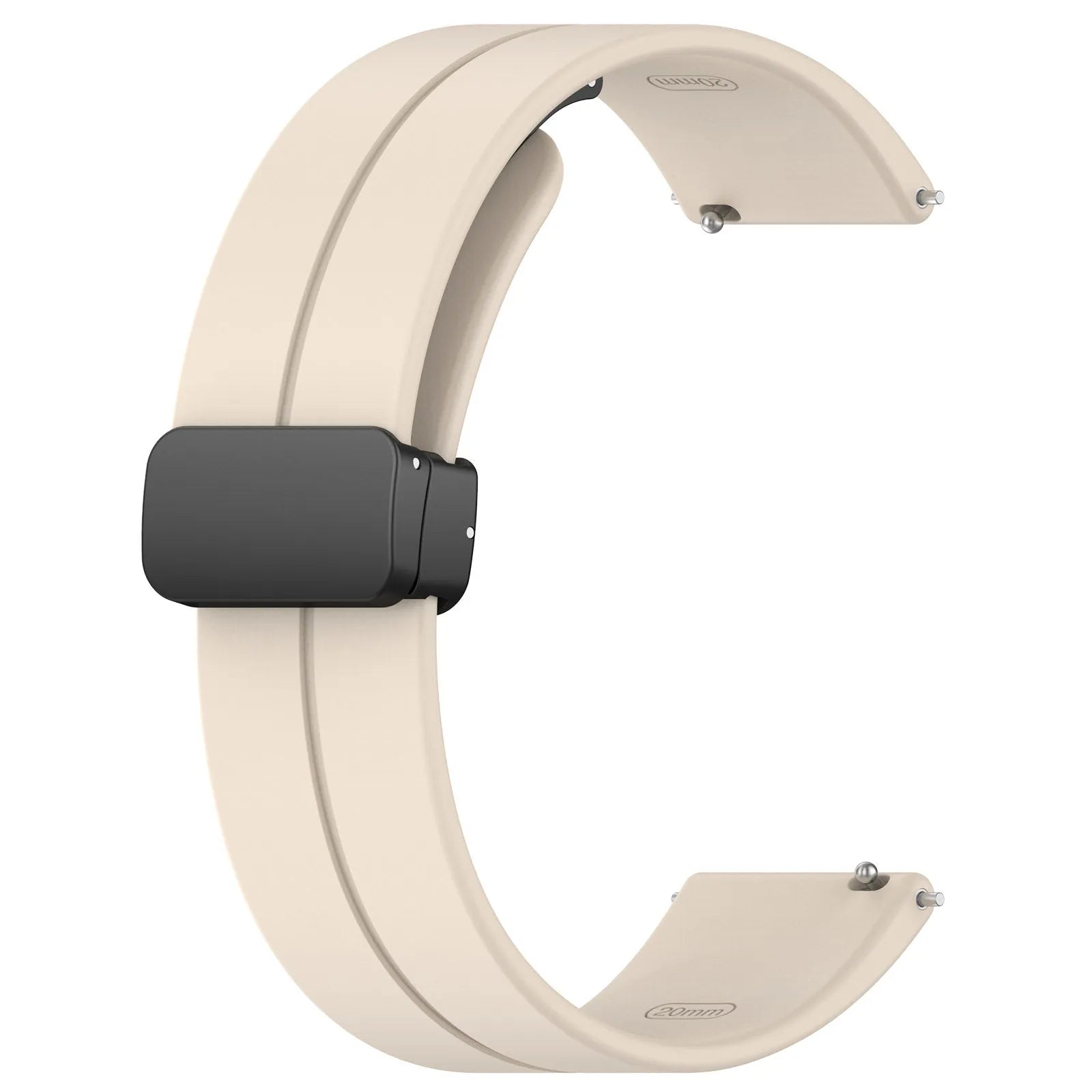Bracelet silicone avec boucle Amazfit GTS 4 (lumière stellaire)