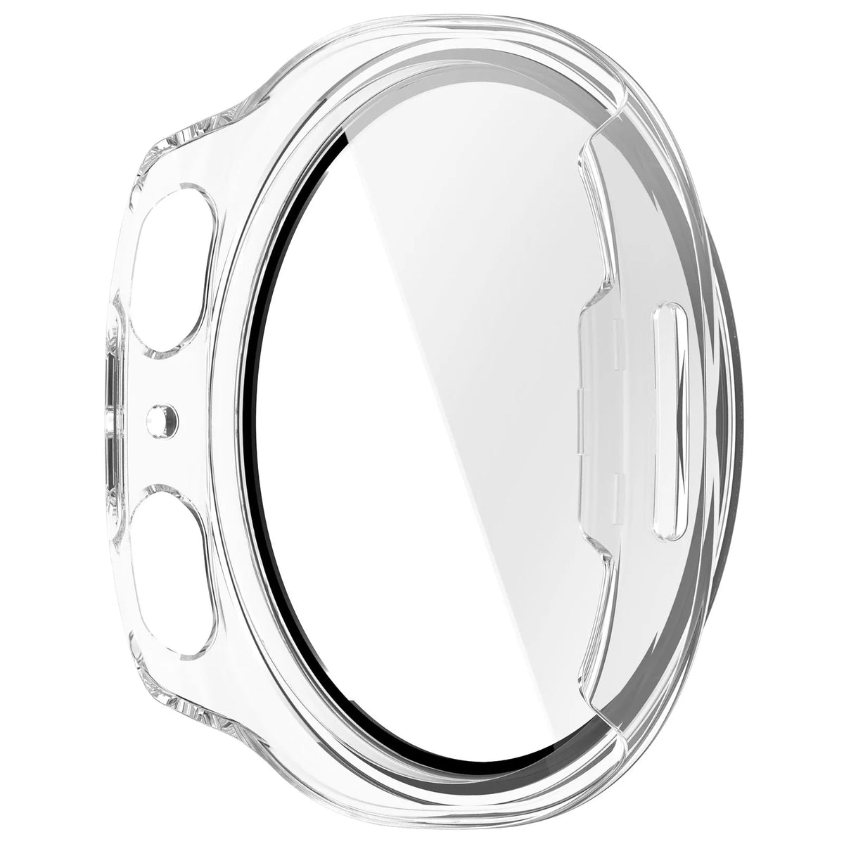 Coque rigide avec verre Samsung Galaxy Watch 8 / 9 - 44mm (transparent)