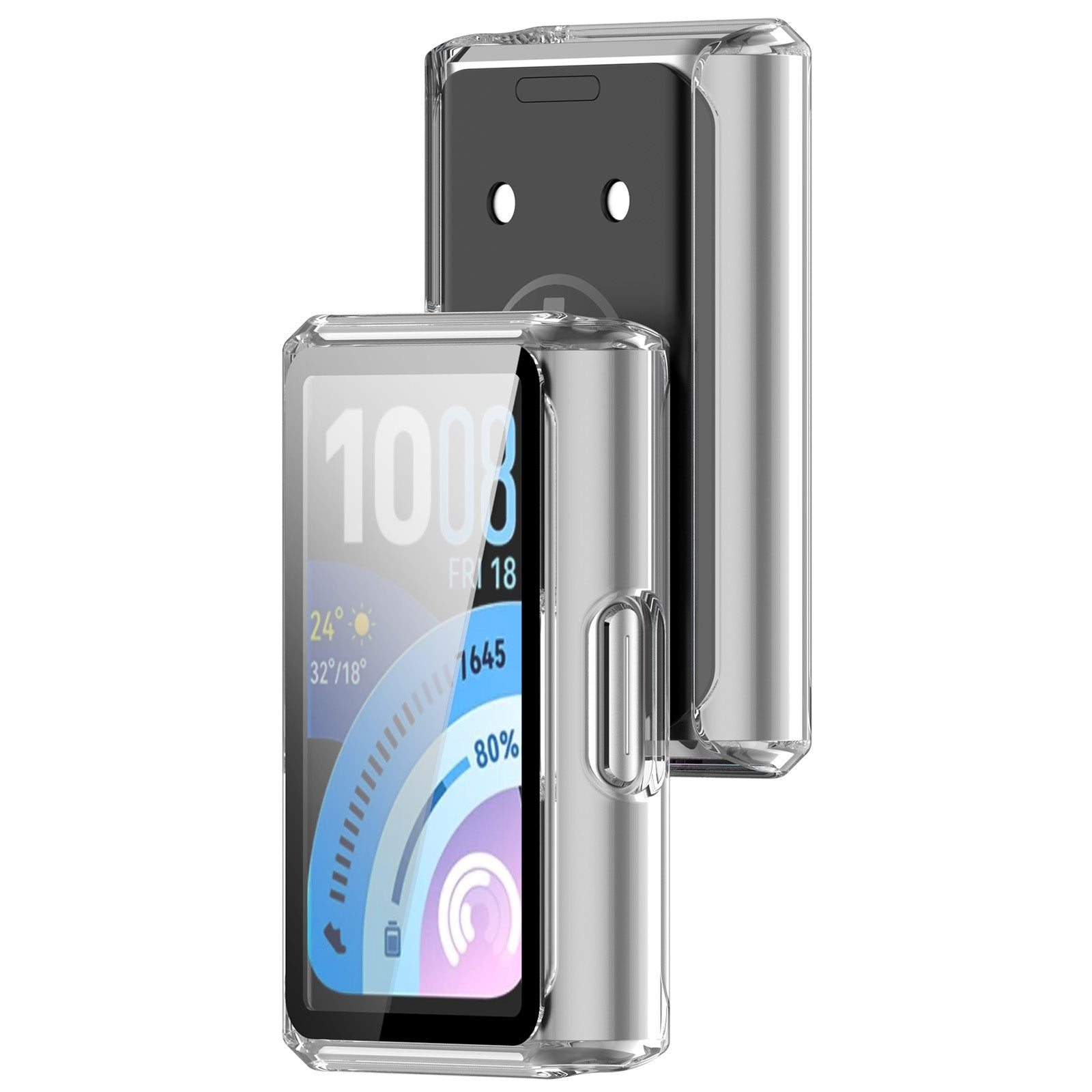 Coque Pro PC en verre Pro Huawei Band 11 (transparent)
