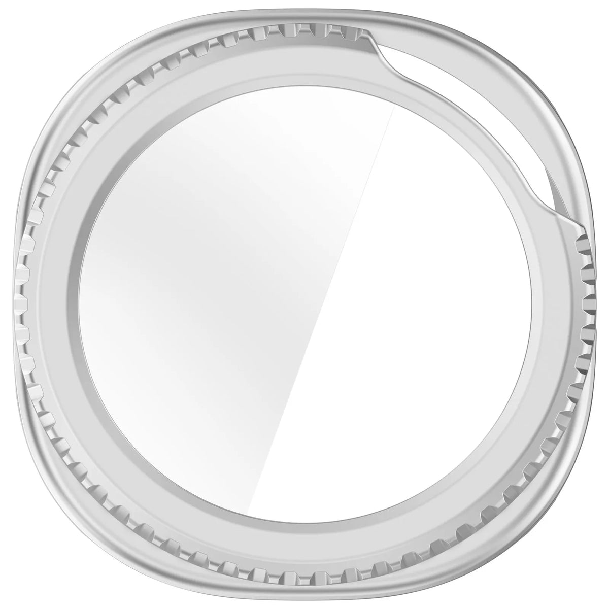 Coque rigide avec verre Samsung Galaxy Watch 8 Classic (argent)
