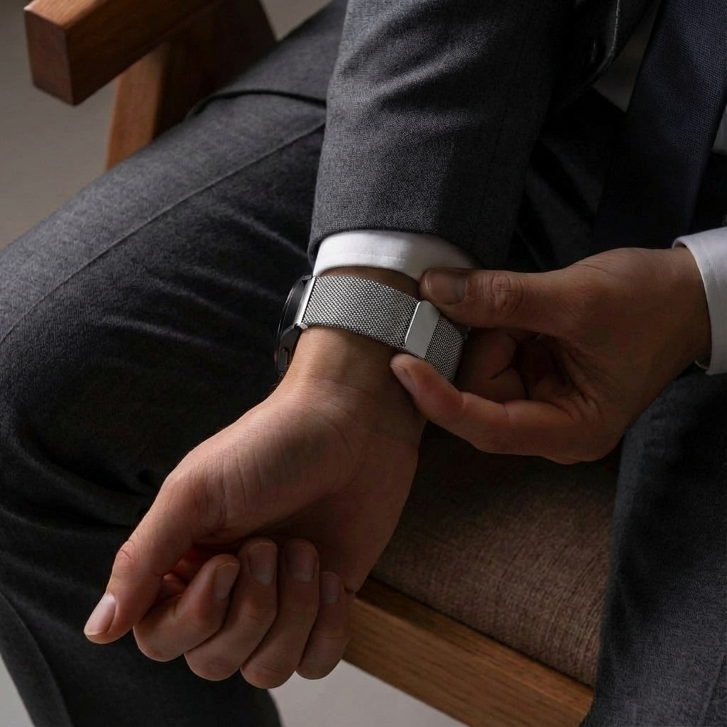 Bandz Bracelet Milanais Loop Samsung Galaxy Watch 7 - 40mm (argent)