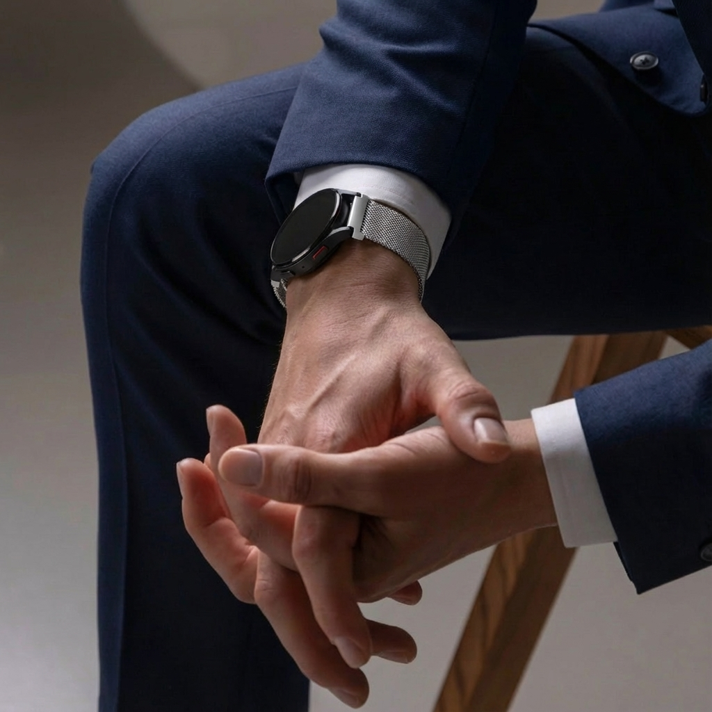 Bandz Bracelet Milanais Loop Samsung Galaxy Watch 7 - 40mm (argent)