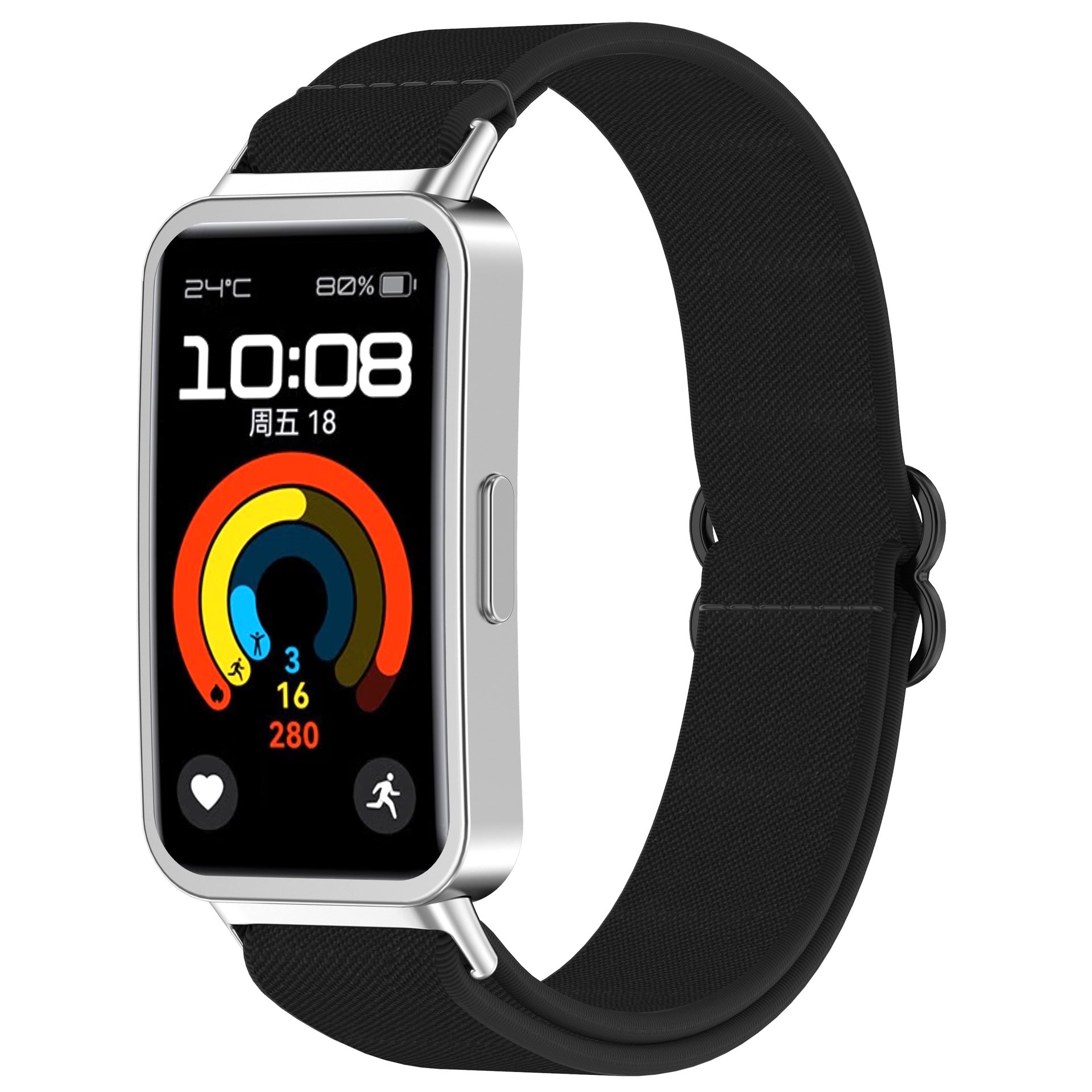 Bracelet élastique Huawei Band 10 (noir)