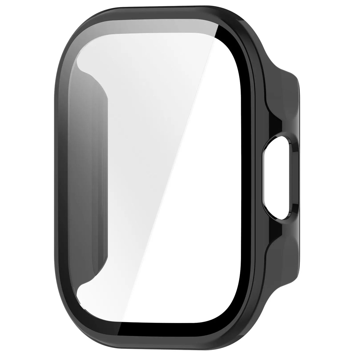 Coque PC avec verre Redmi Watch 6 Lite (noir)