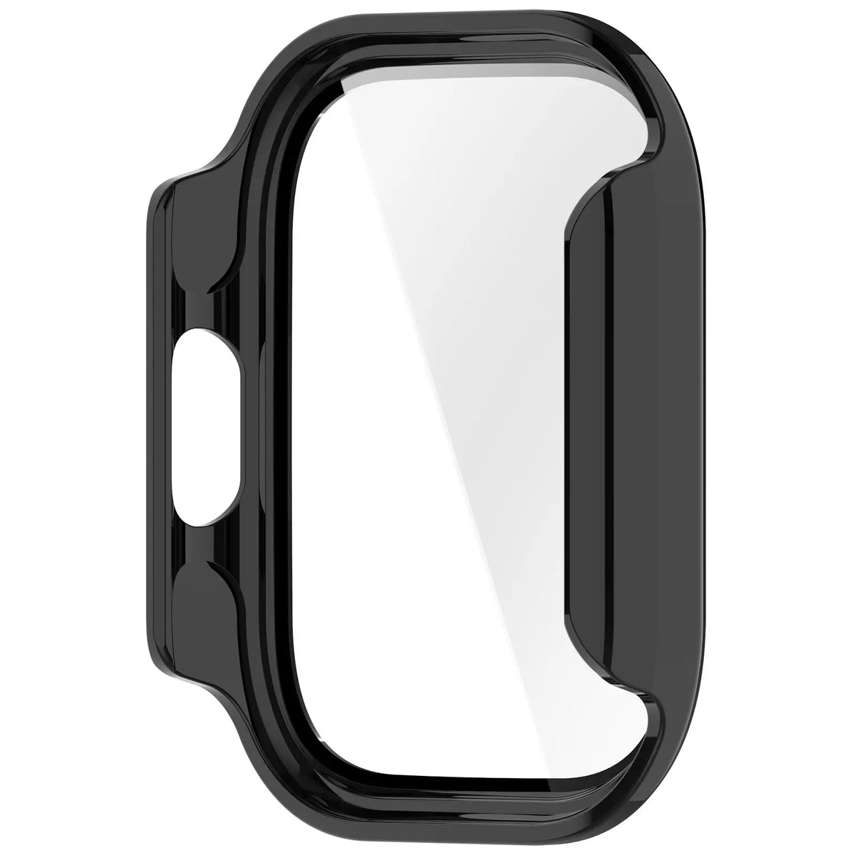 Coque PC avec verre Redmi Watch 6 Lite (noir)