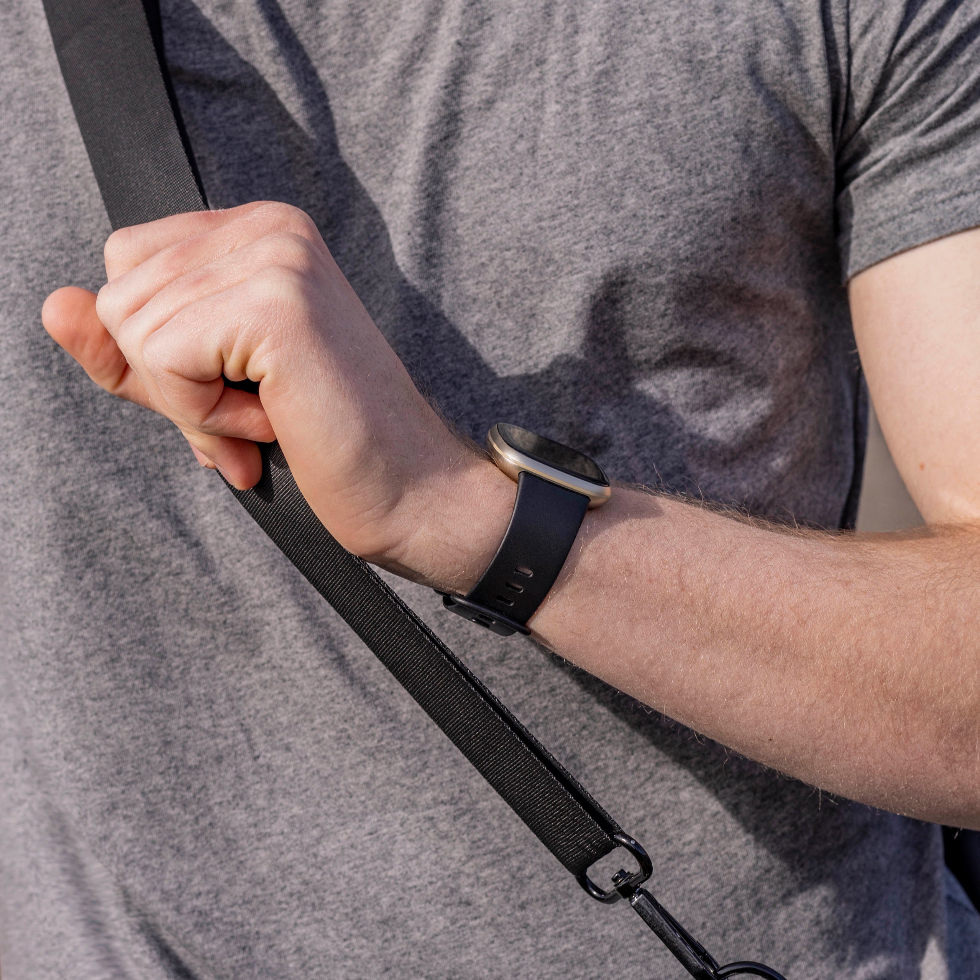 Bracelet silicone classique Fitbit Sense 2 (noir)