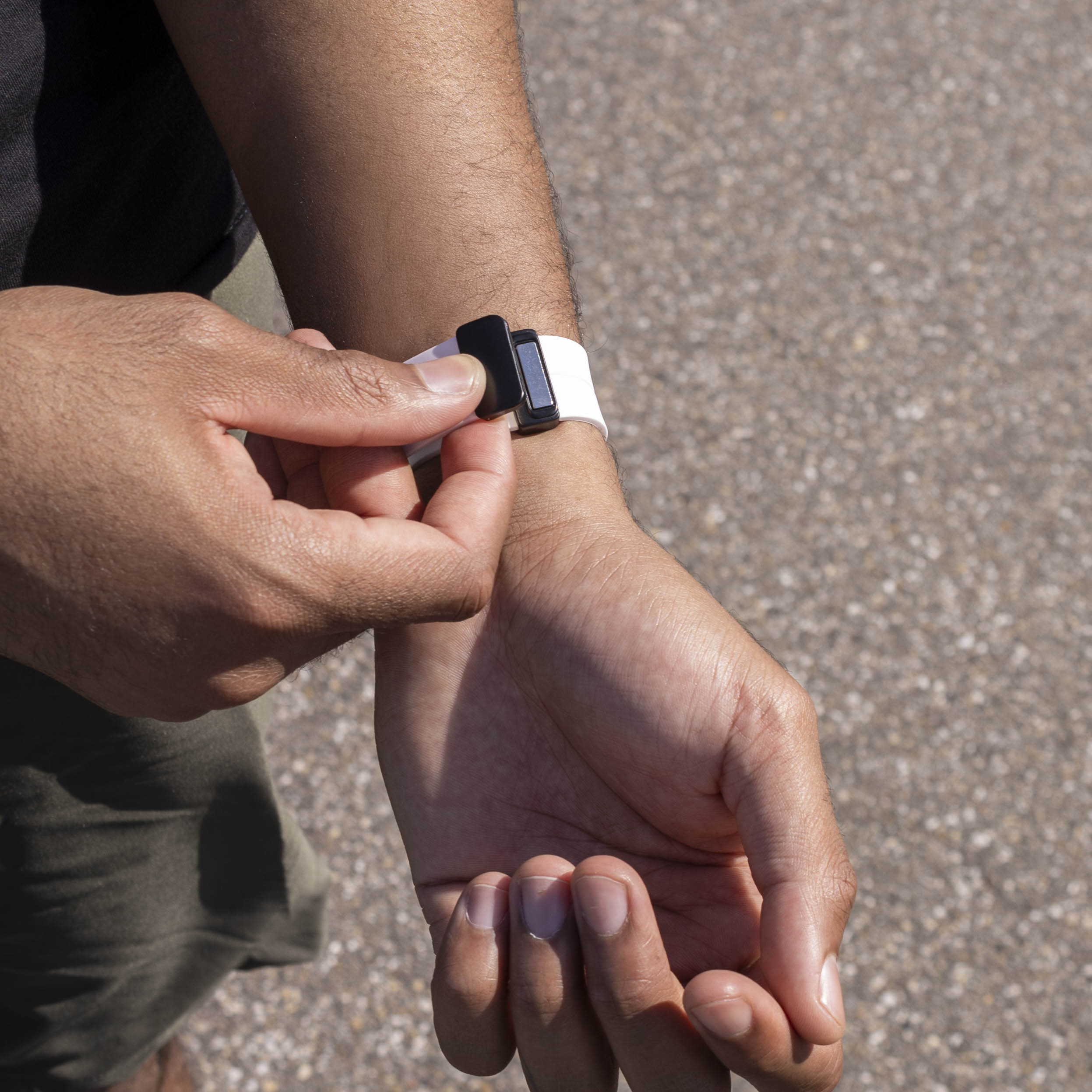 Samsung Galaxy Watch 8 Classic D-Buckle Silicone Strap (White)