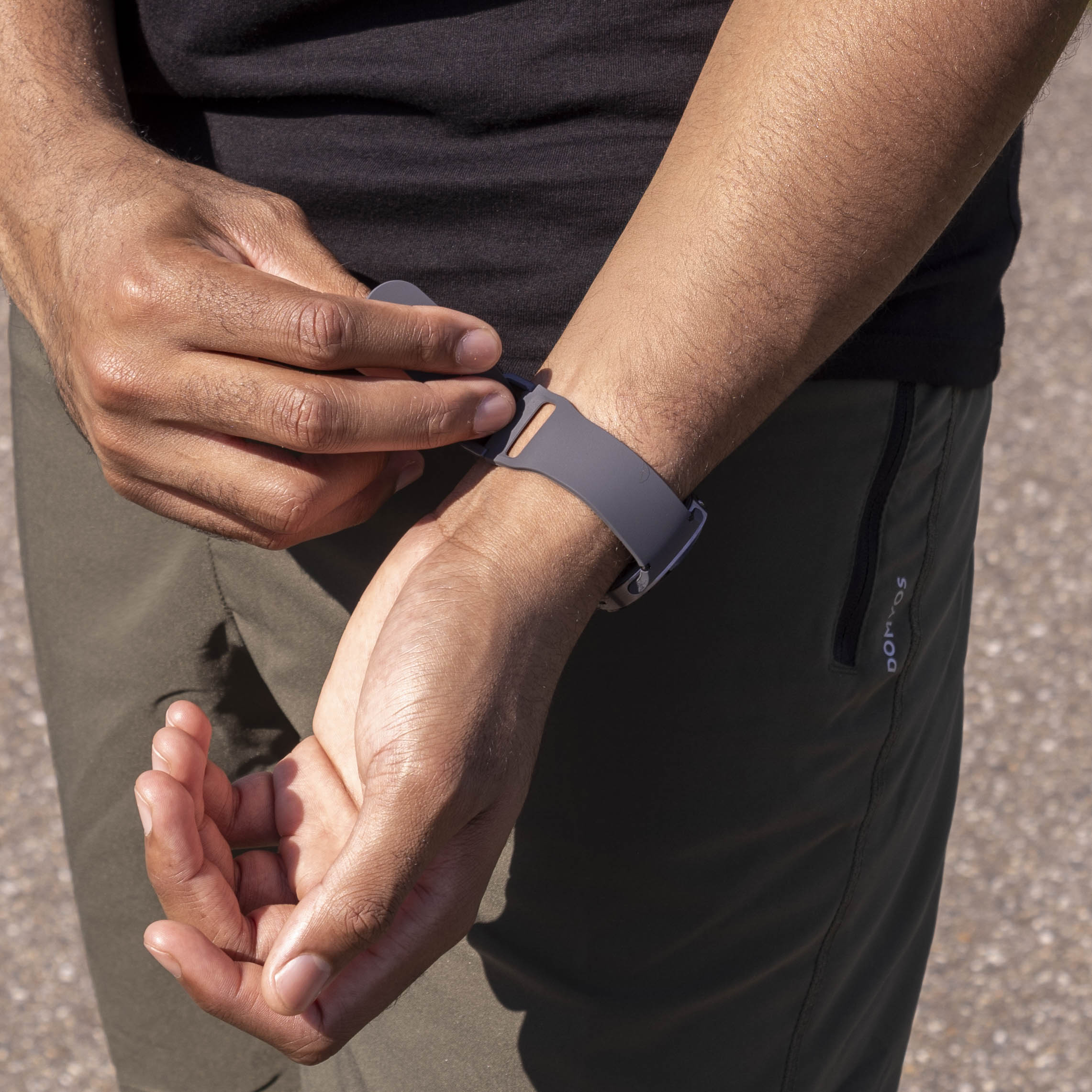 Bracelet silicone Samsung Galaxy Watch 8 - 40mm (vert foncé)