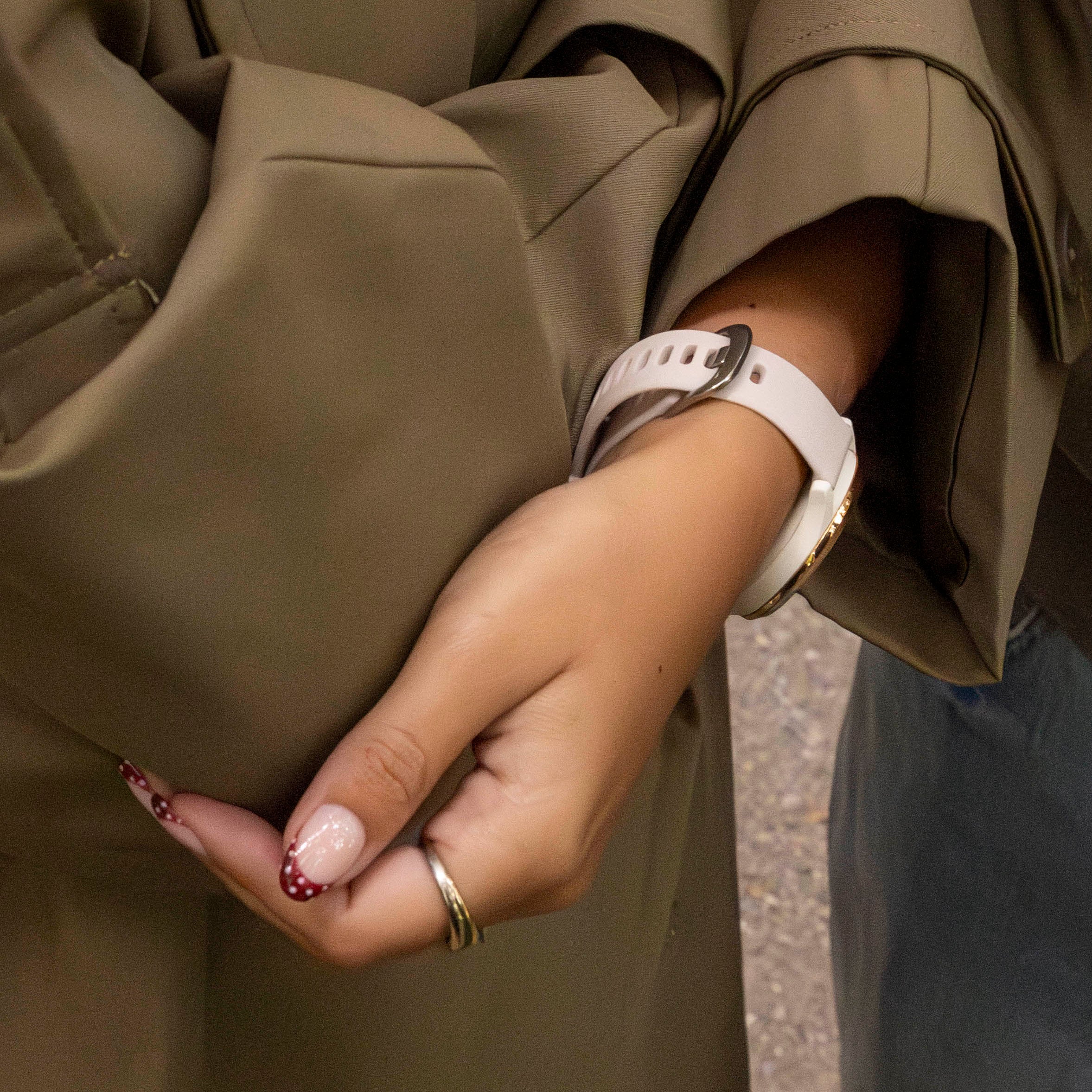 Garmin Approach S12 Classic Silicone Strap (Starlight)