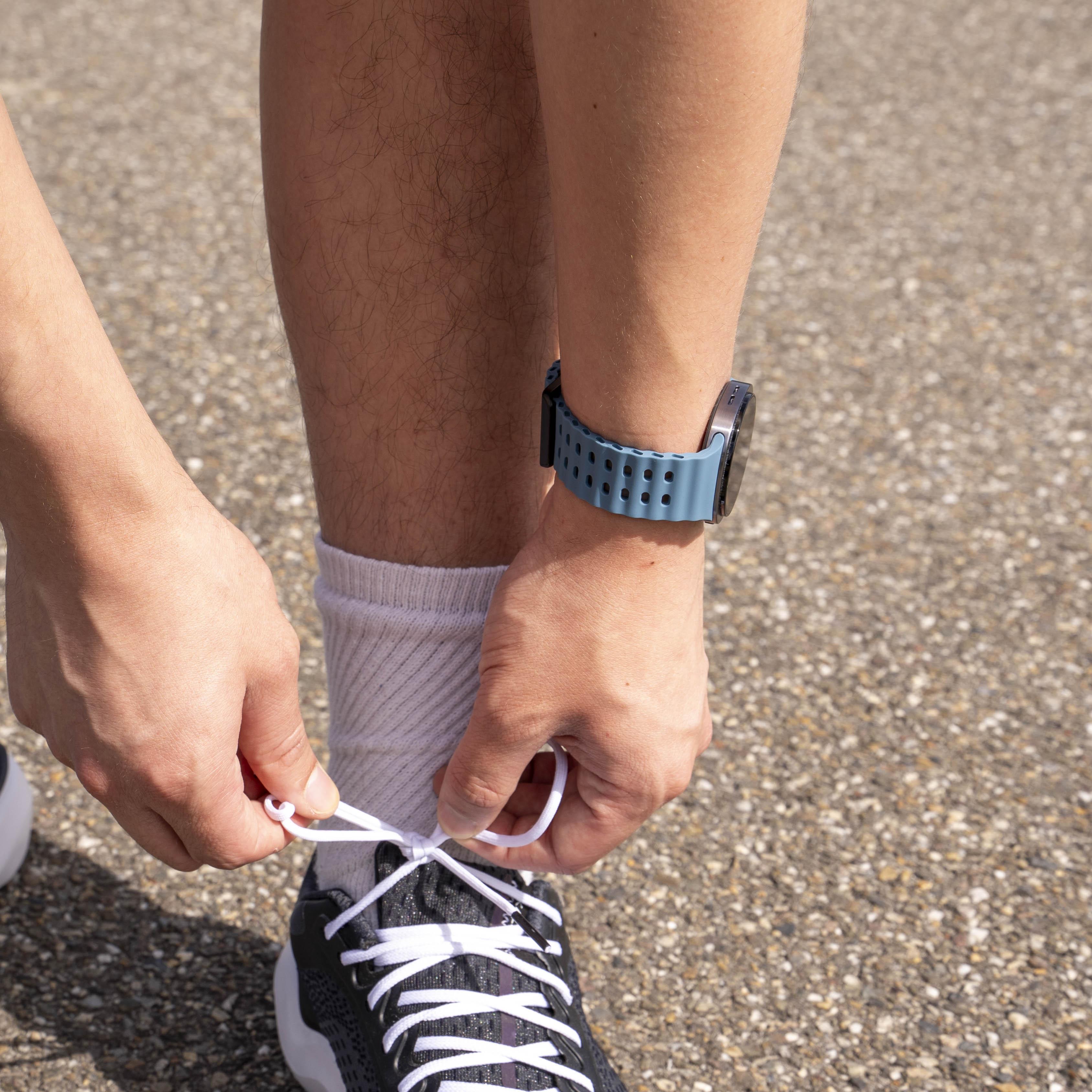 Samsung Galaxy Watch 8 - 40mm Ocean Strap (Matte Blue)