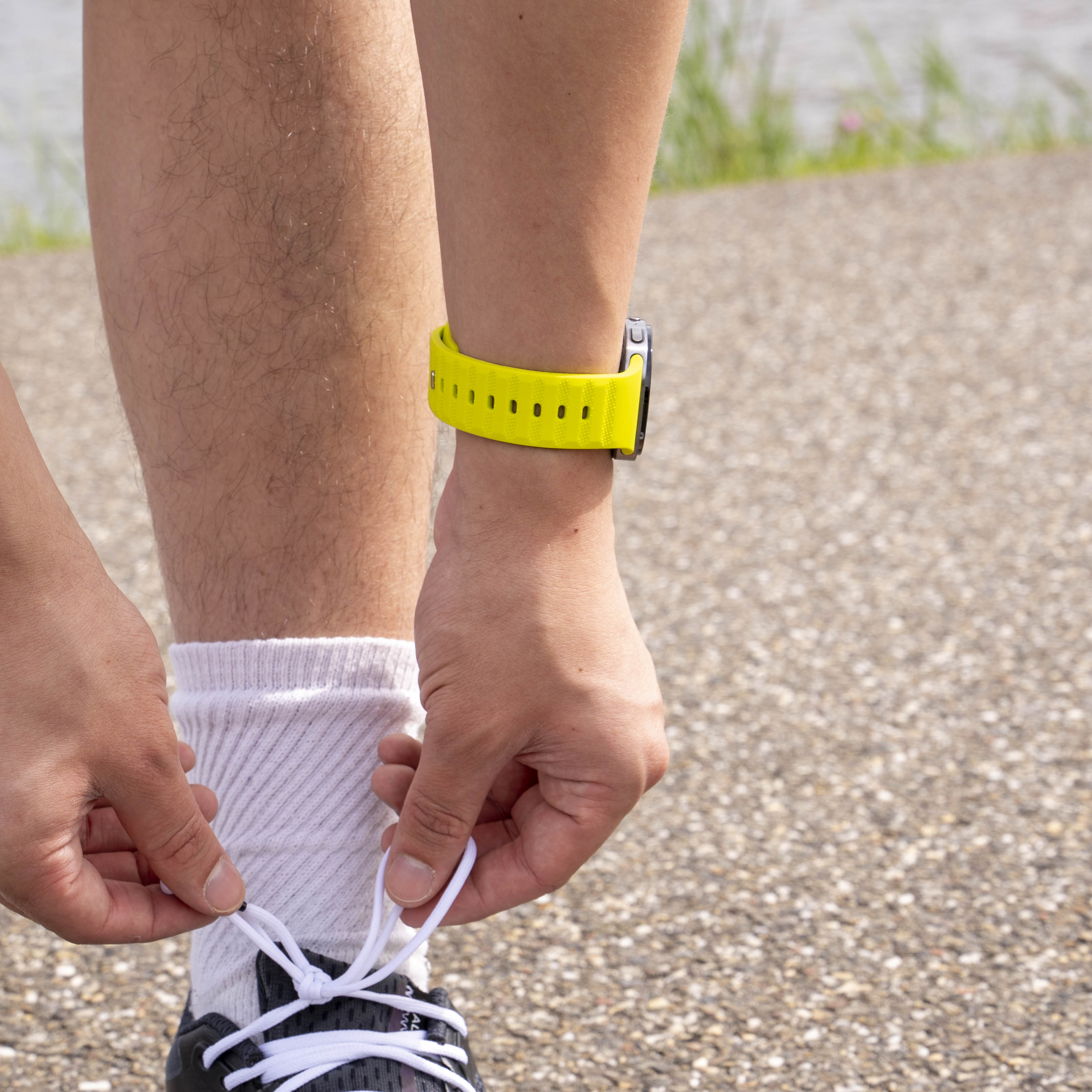 Bracelet silicone Outdoor Samsung Galaxy Watch 8 Classic (lime)