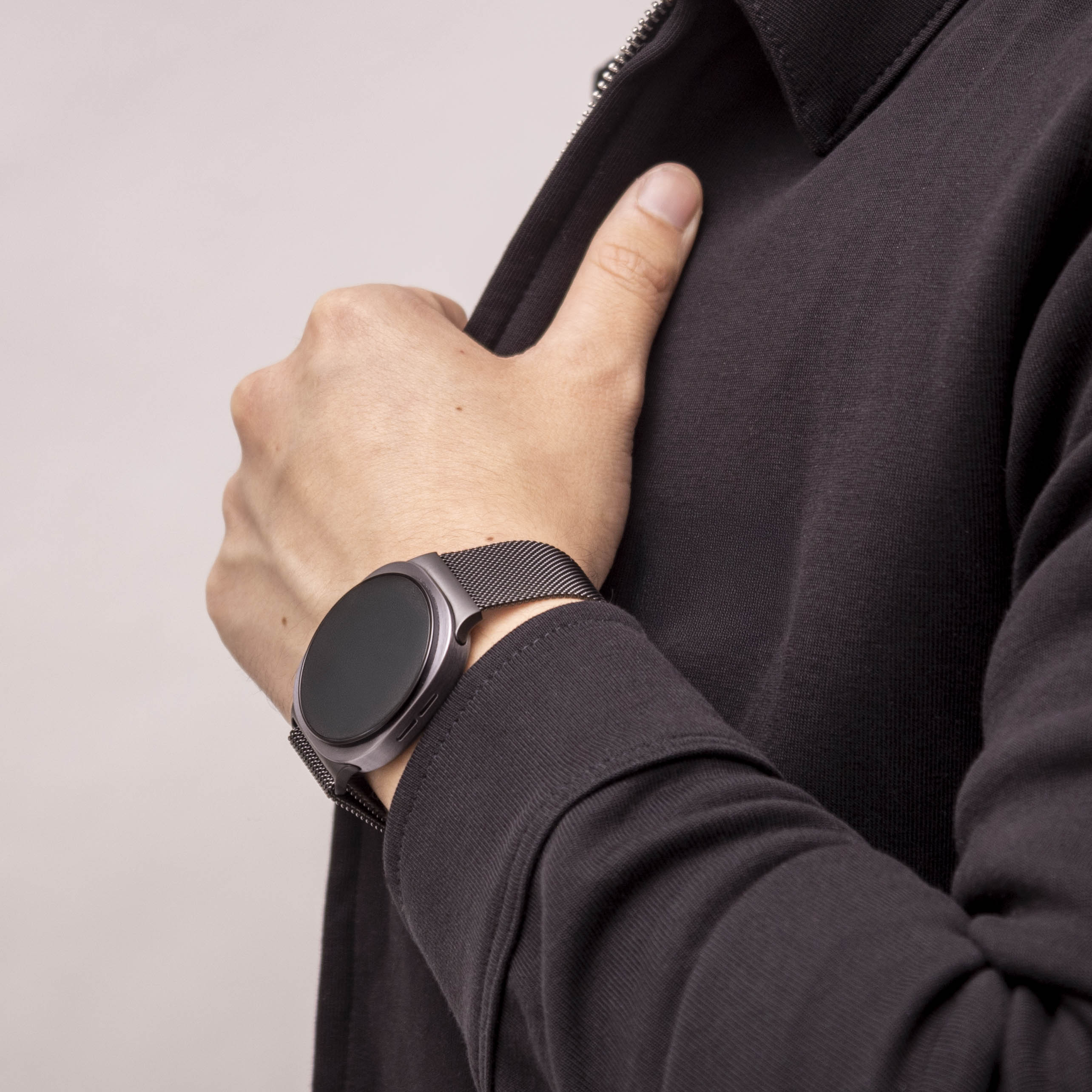 Bracelet milanais Samsung Galaxy Watch 8 - 44mm (noir)