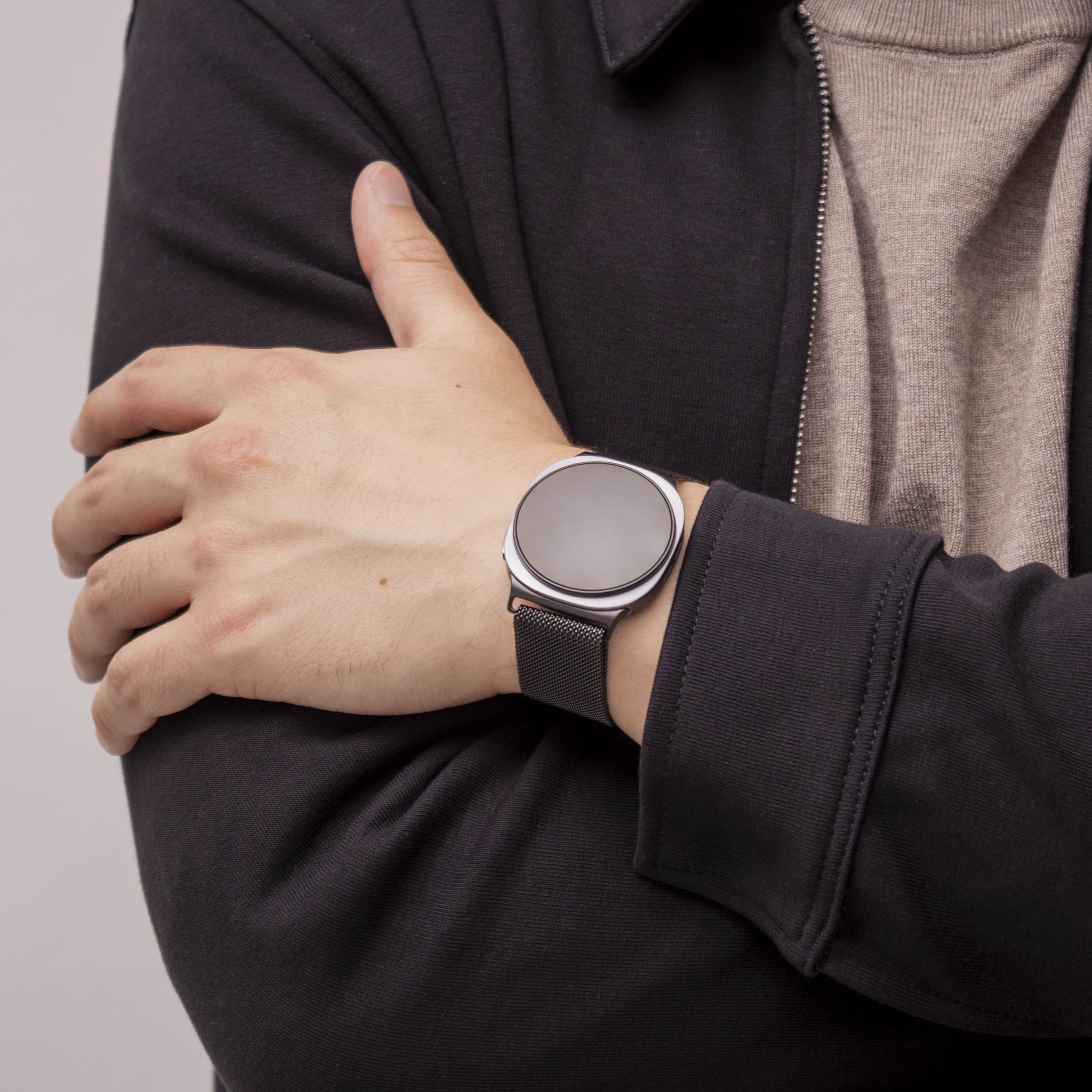 Bracelet milanais Samsung Galaxy Watch 8 - 44mm (noir)