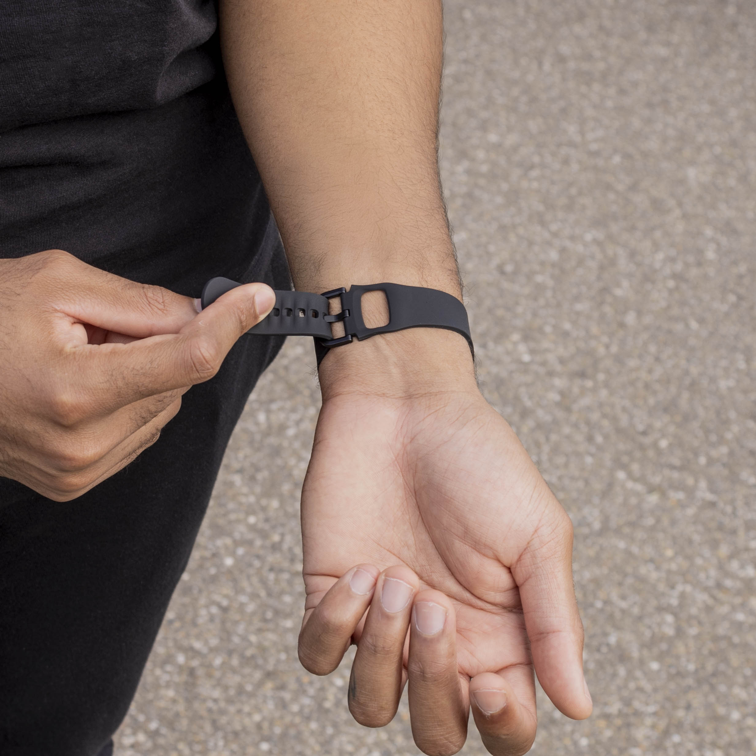 Samsung Galaxy Watch 8 Classic Silicone Strap (Black)