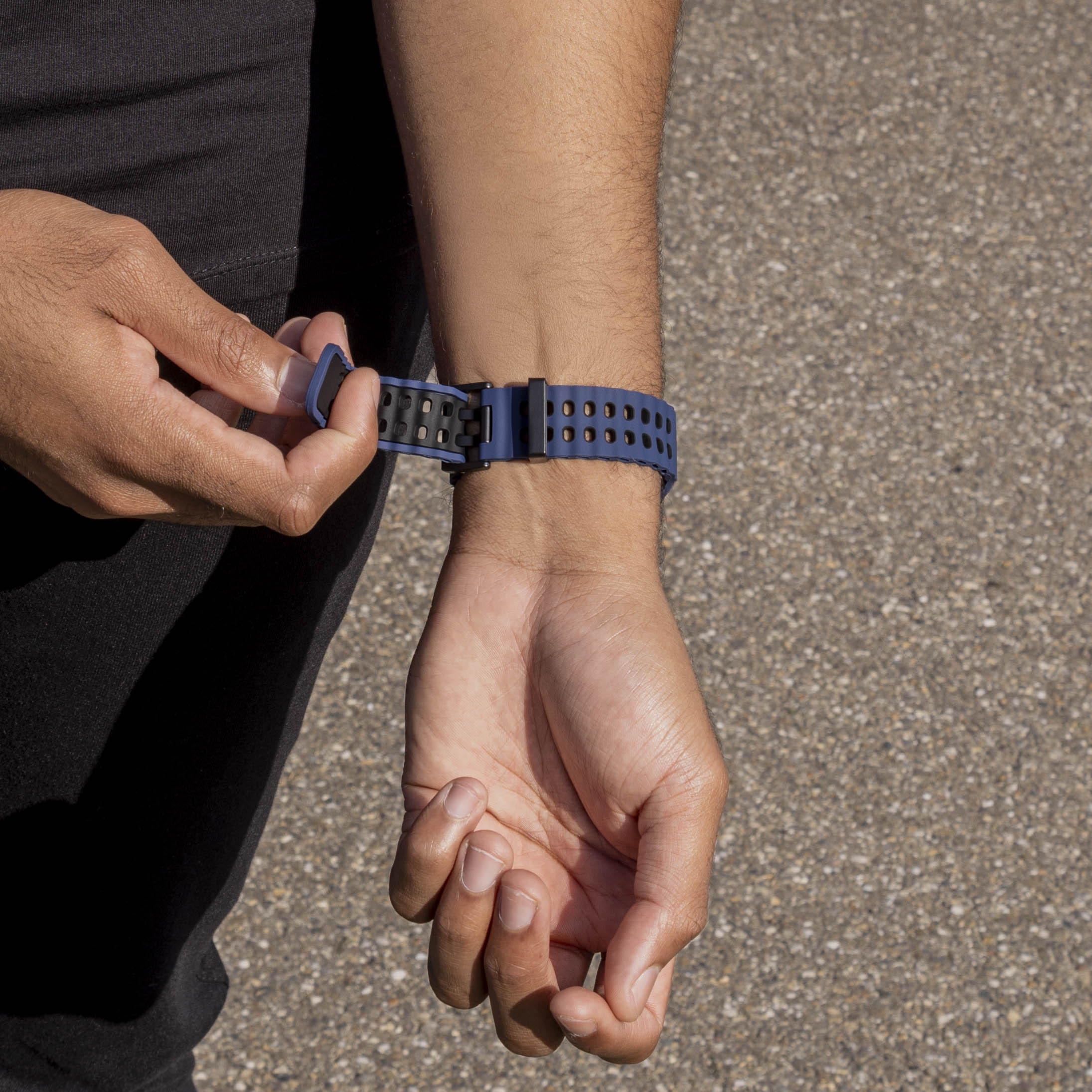 Bracelet Ocean Samsung Galaxy Watch 8 Classic (bleu/noir)