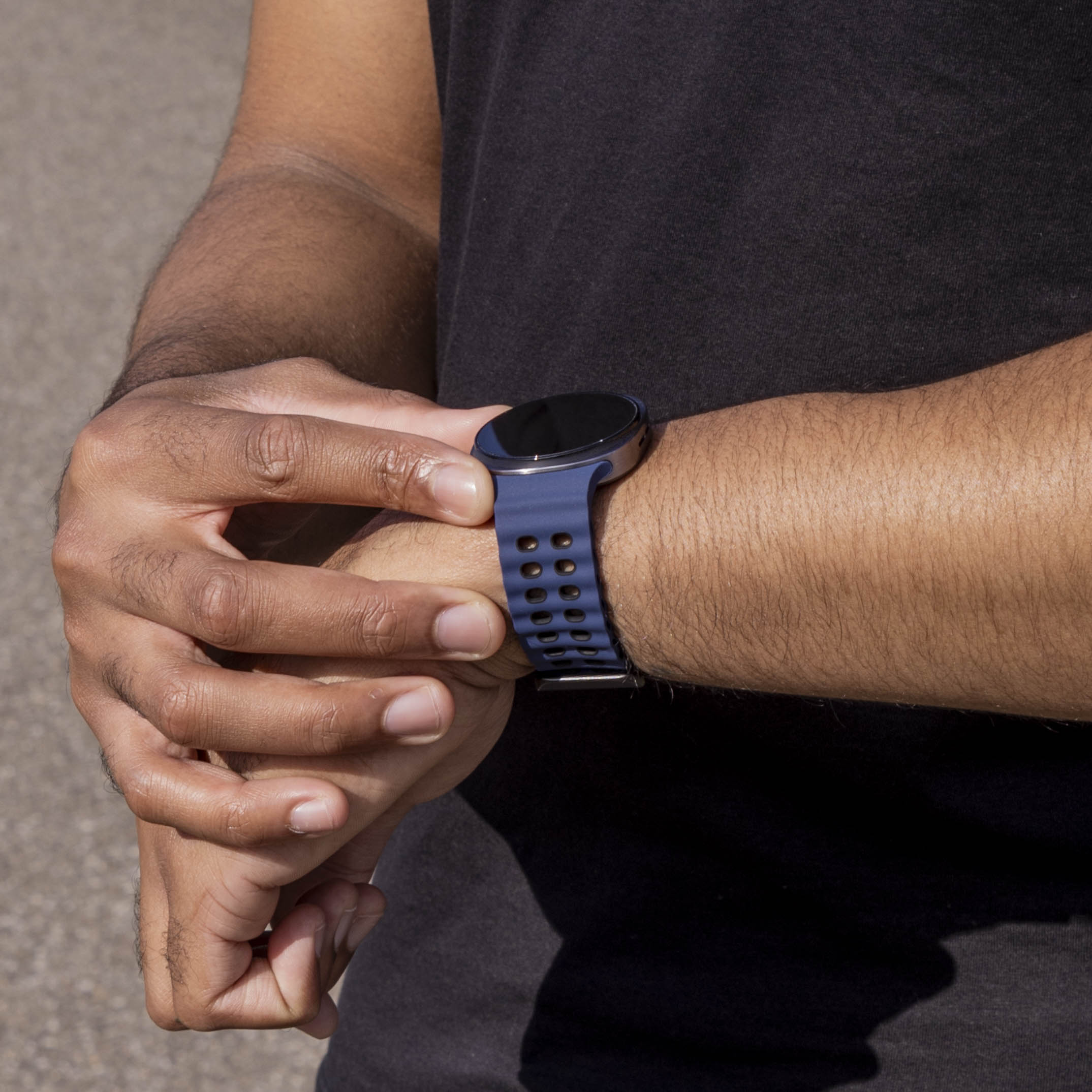 Bracelet Ocean Samsung Galaxy Watch 8 - 44mm (bleu/noir)